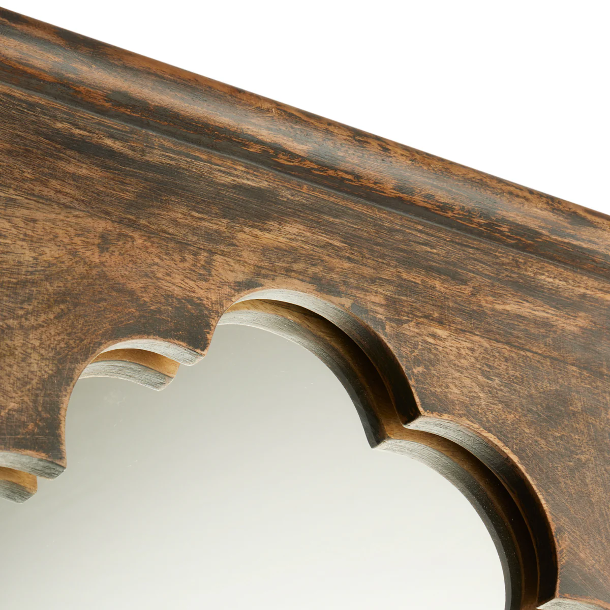 Kareng mirror in aged wood - Image 7