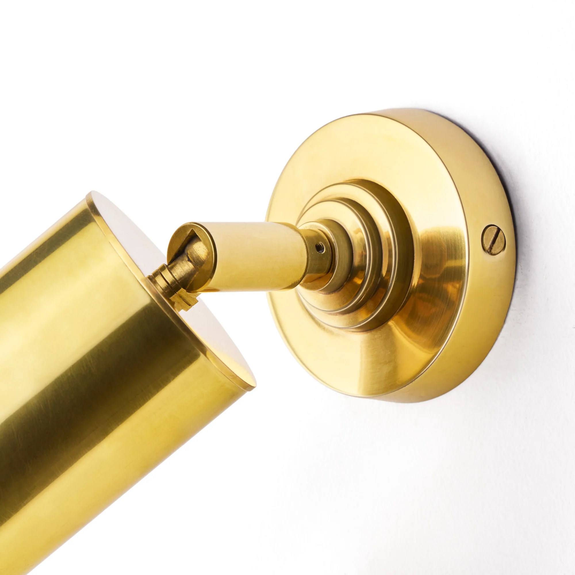Kidd wall light in aged brass - Image 5