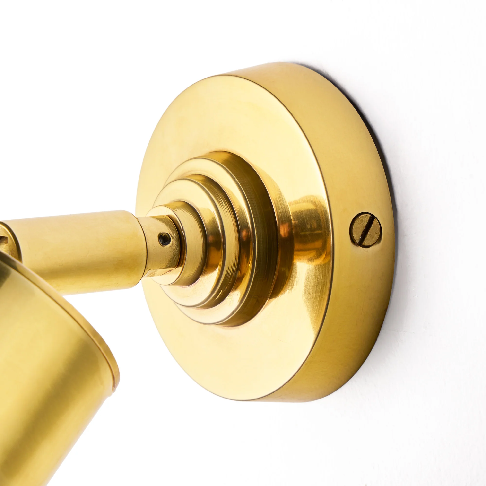 Kidd wall light in aged brass - Image 8