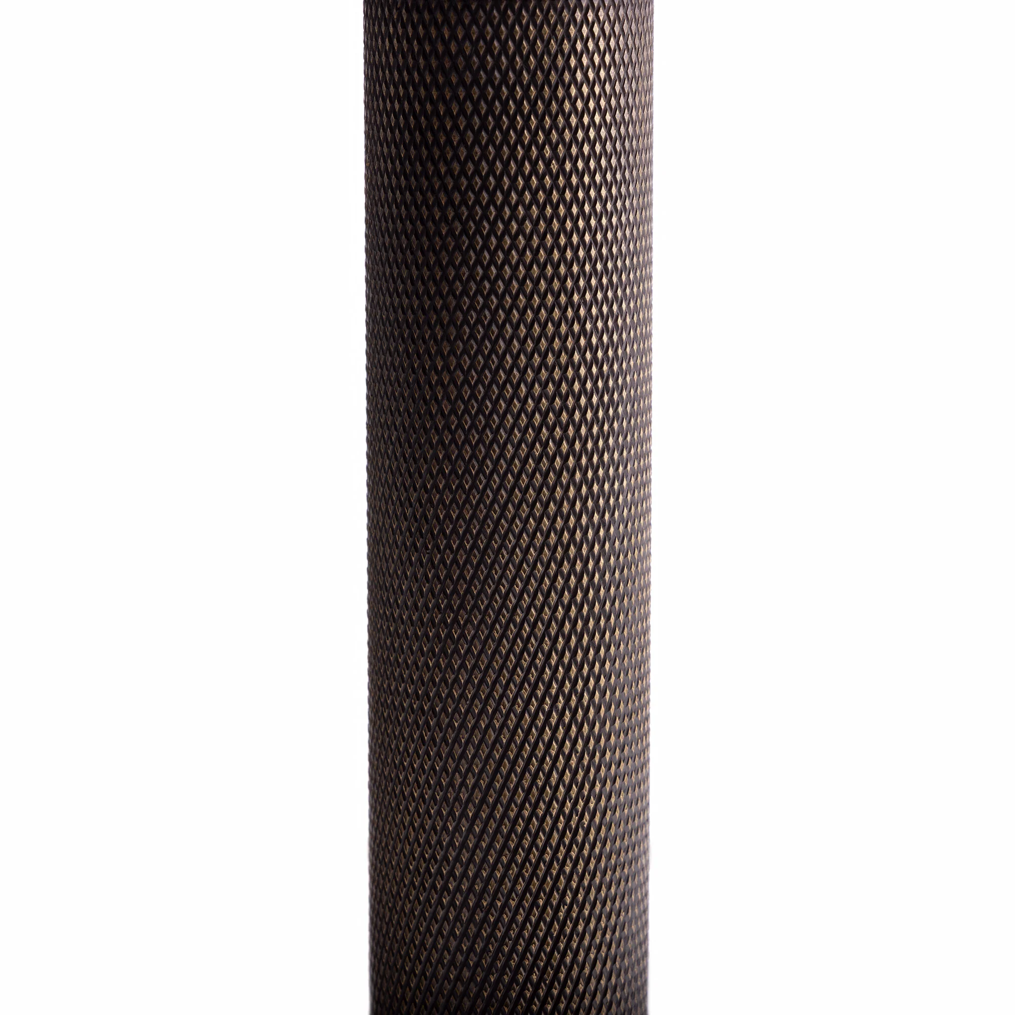 Knurloid rechargeable table lamp in bronze - Image 6
