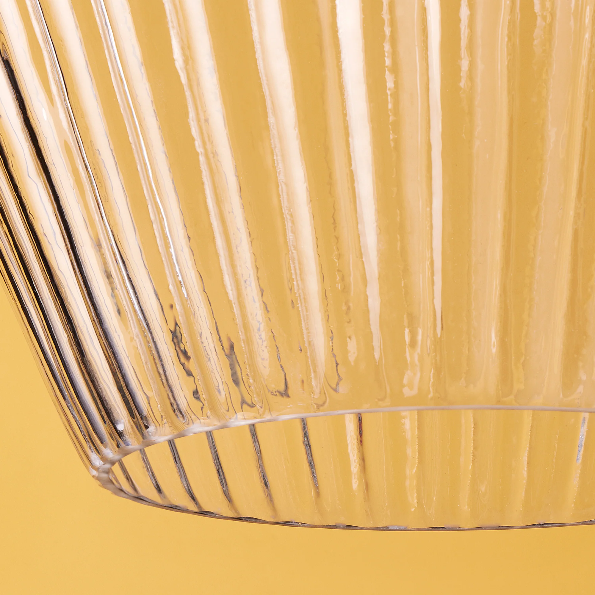 Larger Bastille pendant in clear glass - Image 5