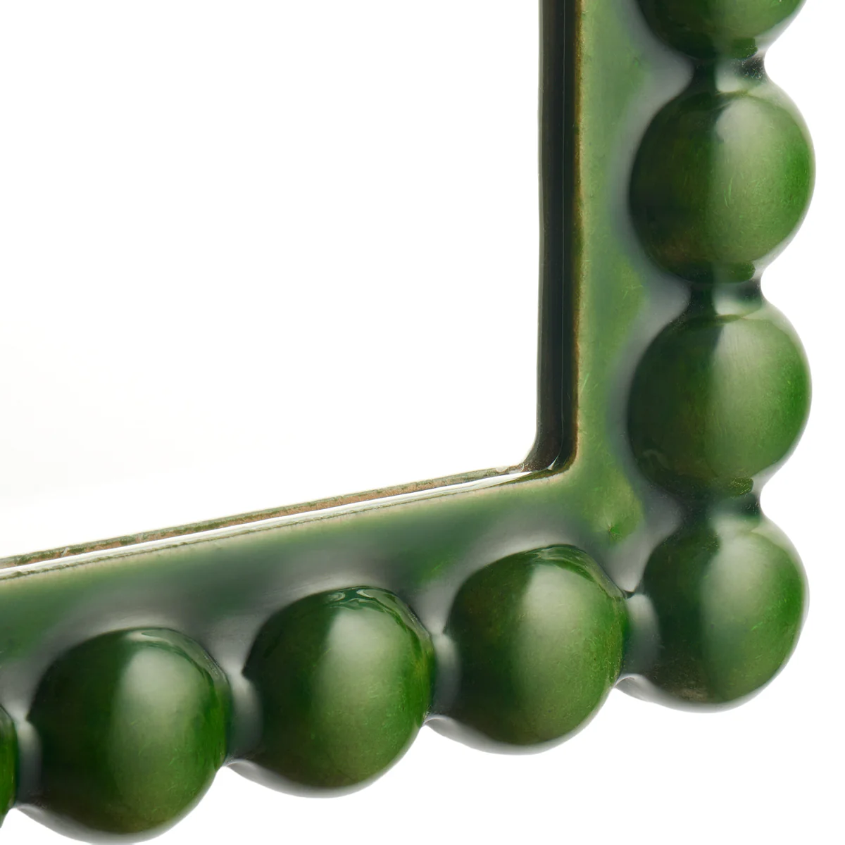 Larger Charming mirror in green - Image 4