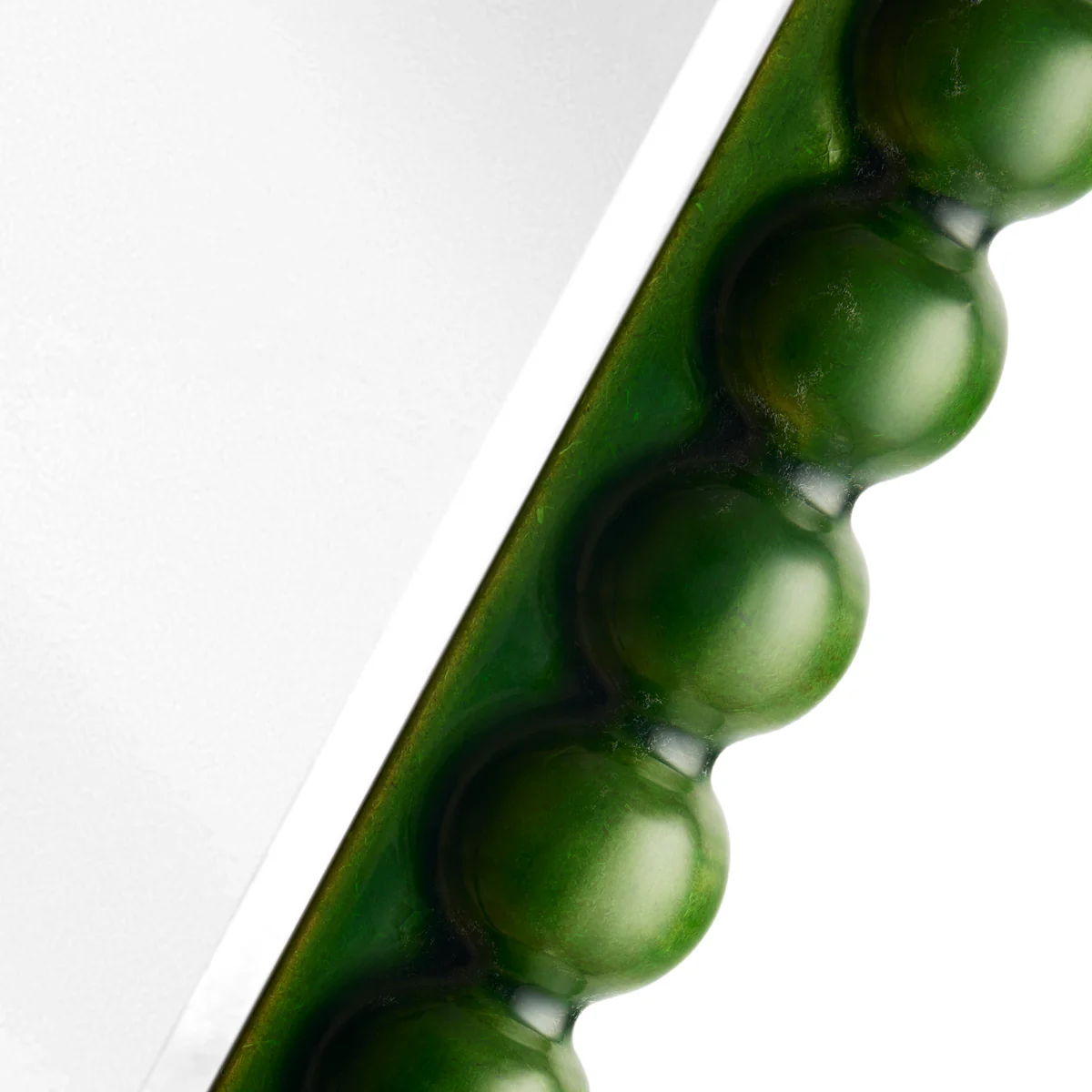 Larger Charming mirror in green - Image 6