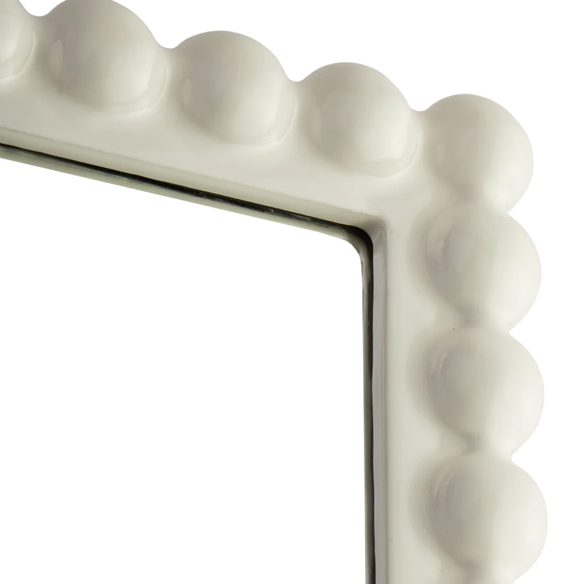 Larger Charming mirror in white - Image 5