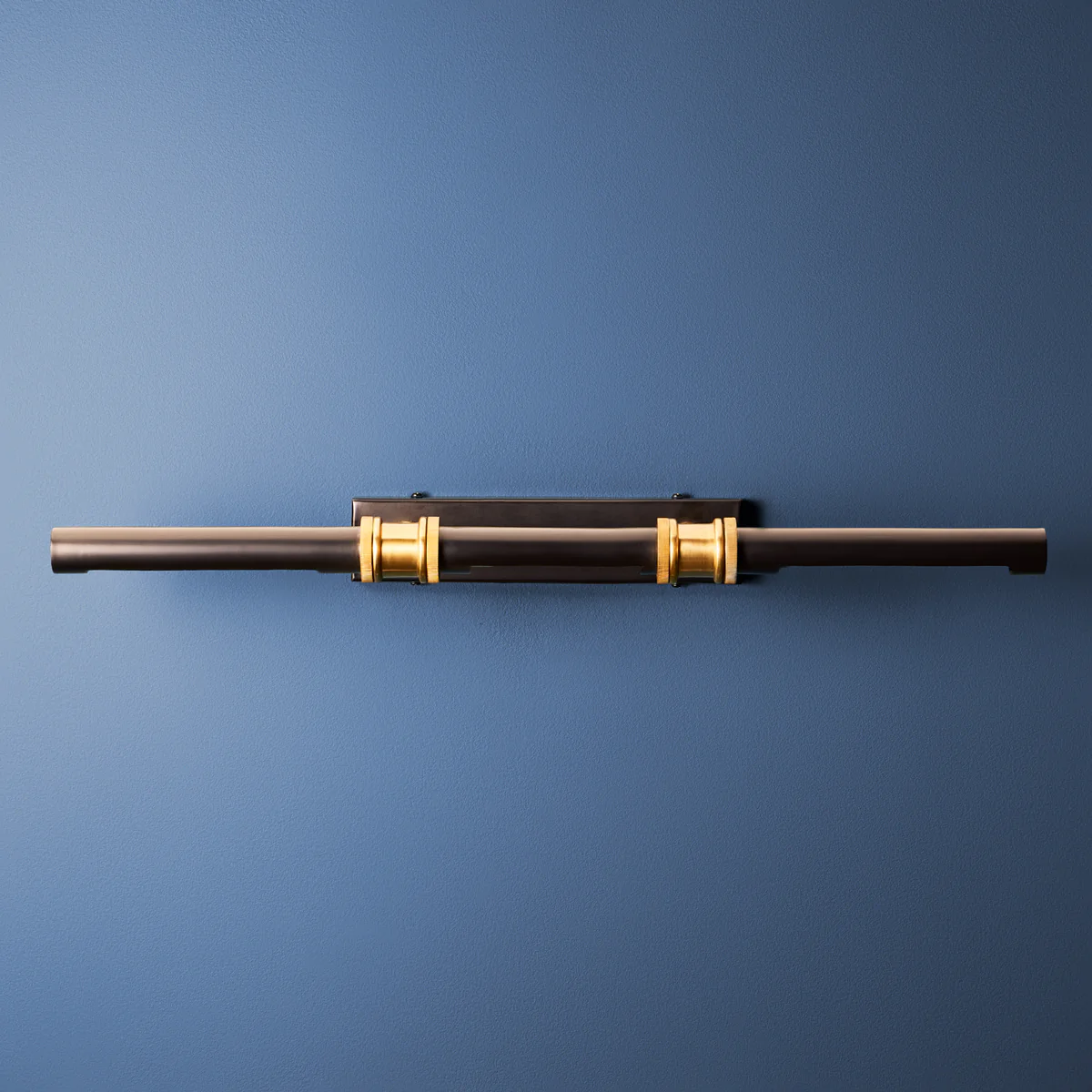 Larger Kahlo picture light in black and brass