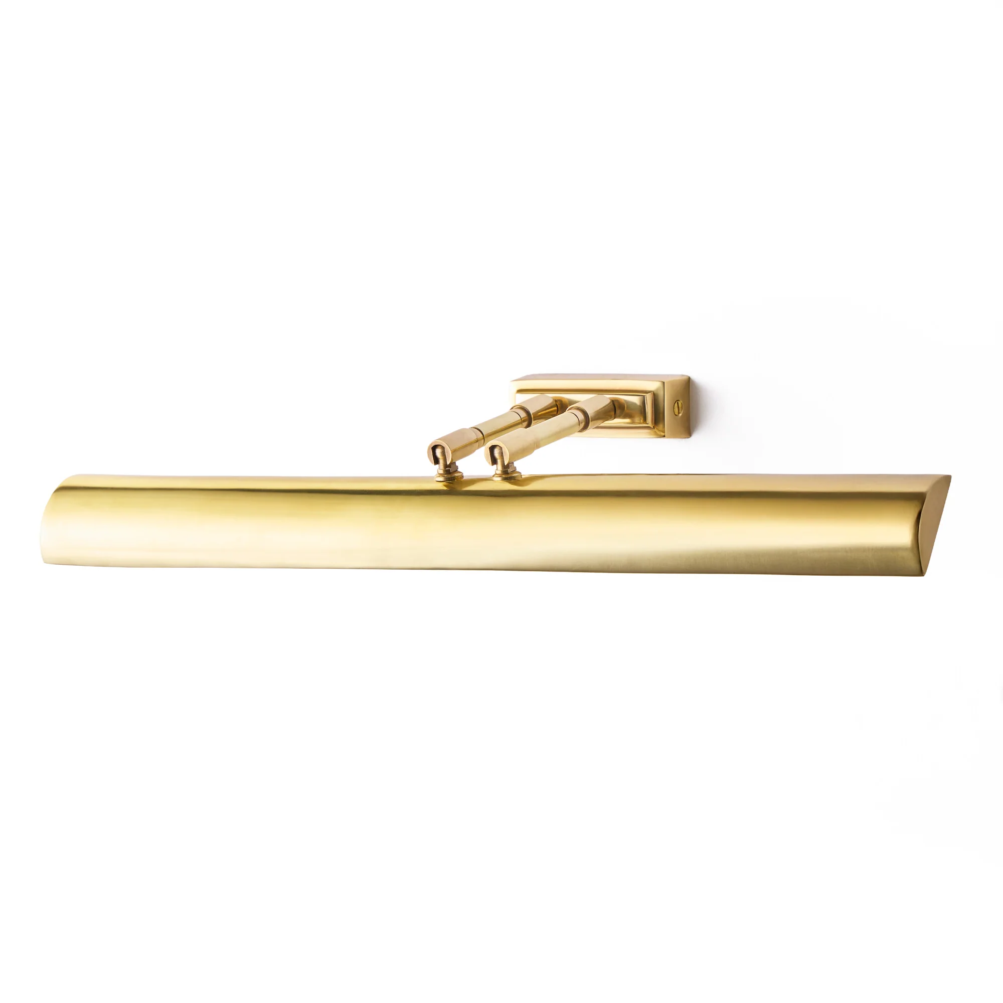 Larger Lautrec picture light in antique brass - Image 11