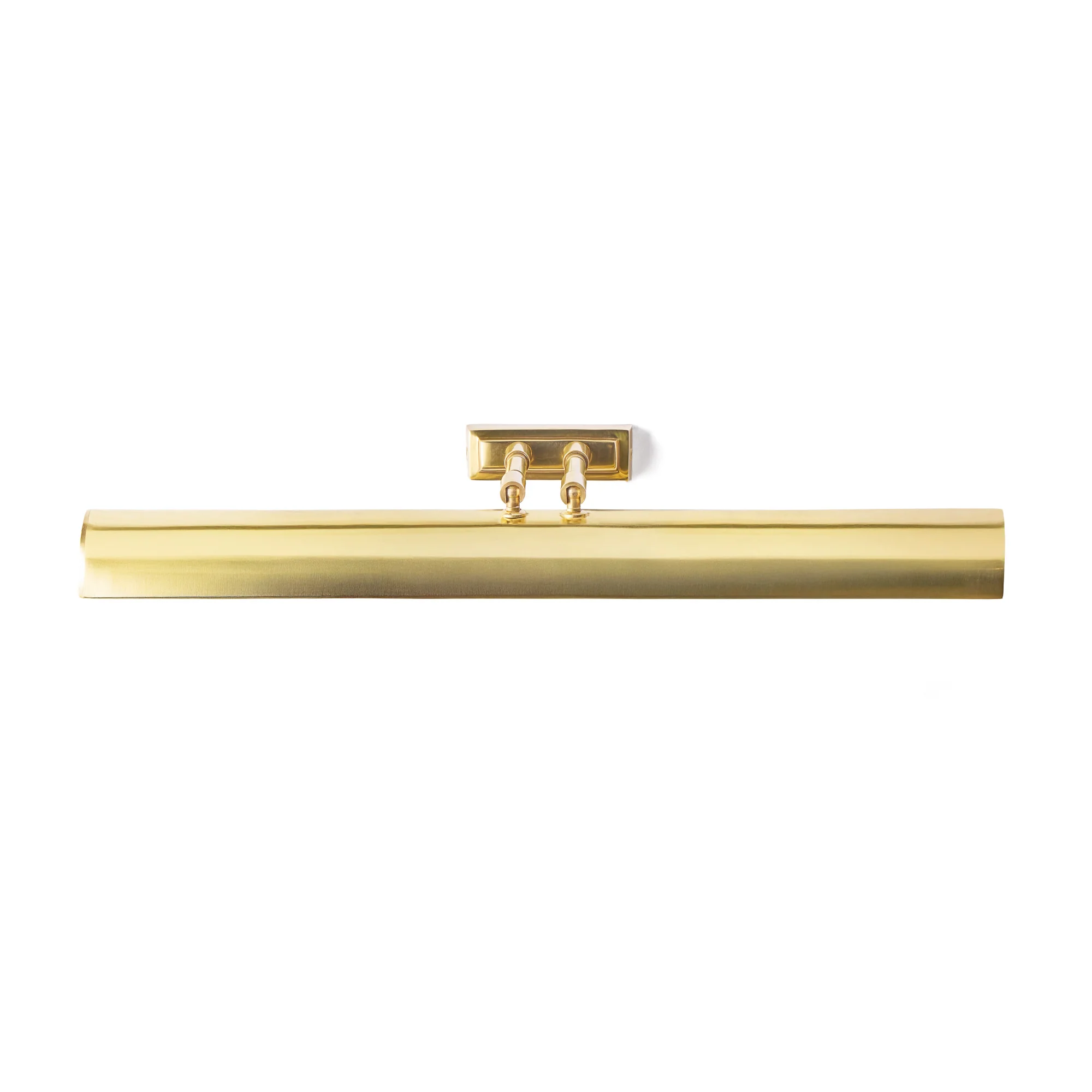 Larger Lautrec picture light in antique brass - Image 5