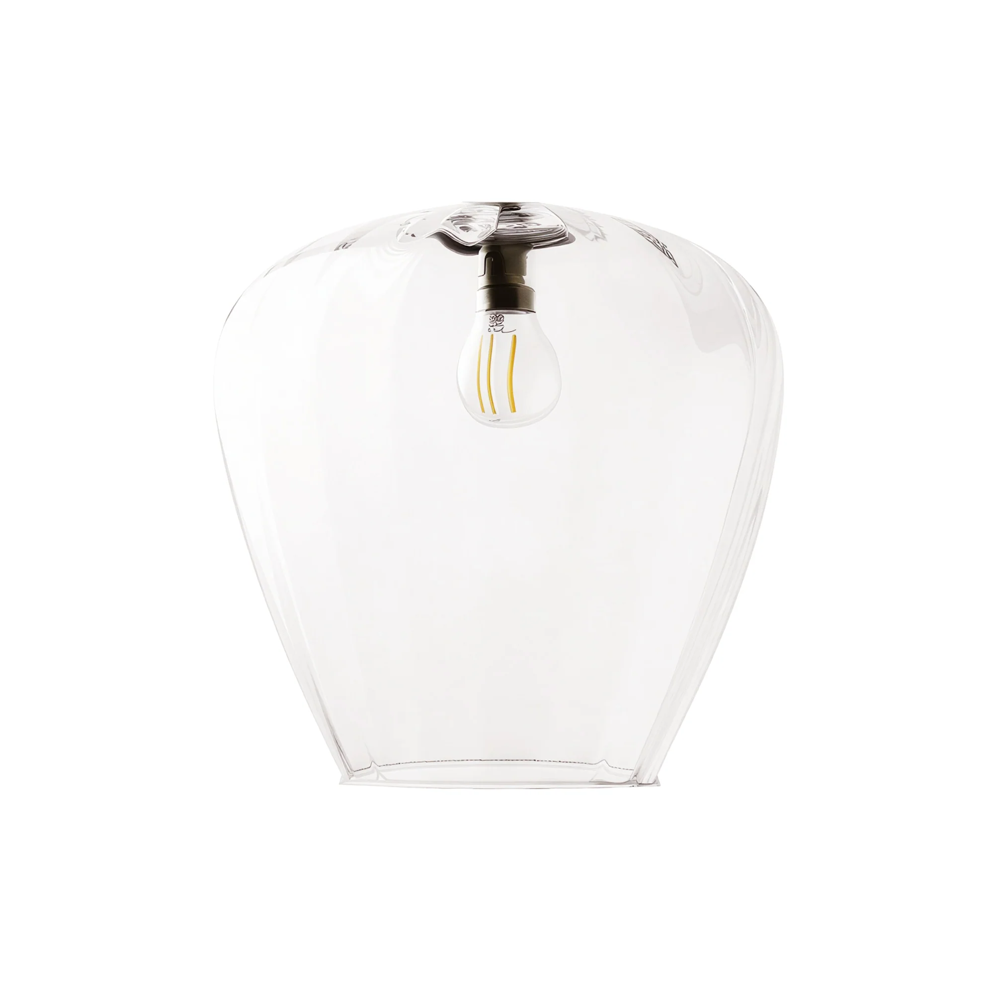 Larger Lisboa Pendant in Clear Glass