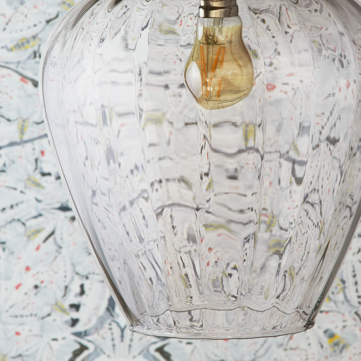 Larger Lisboa Pendant in Clear Glass - Image 2