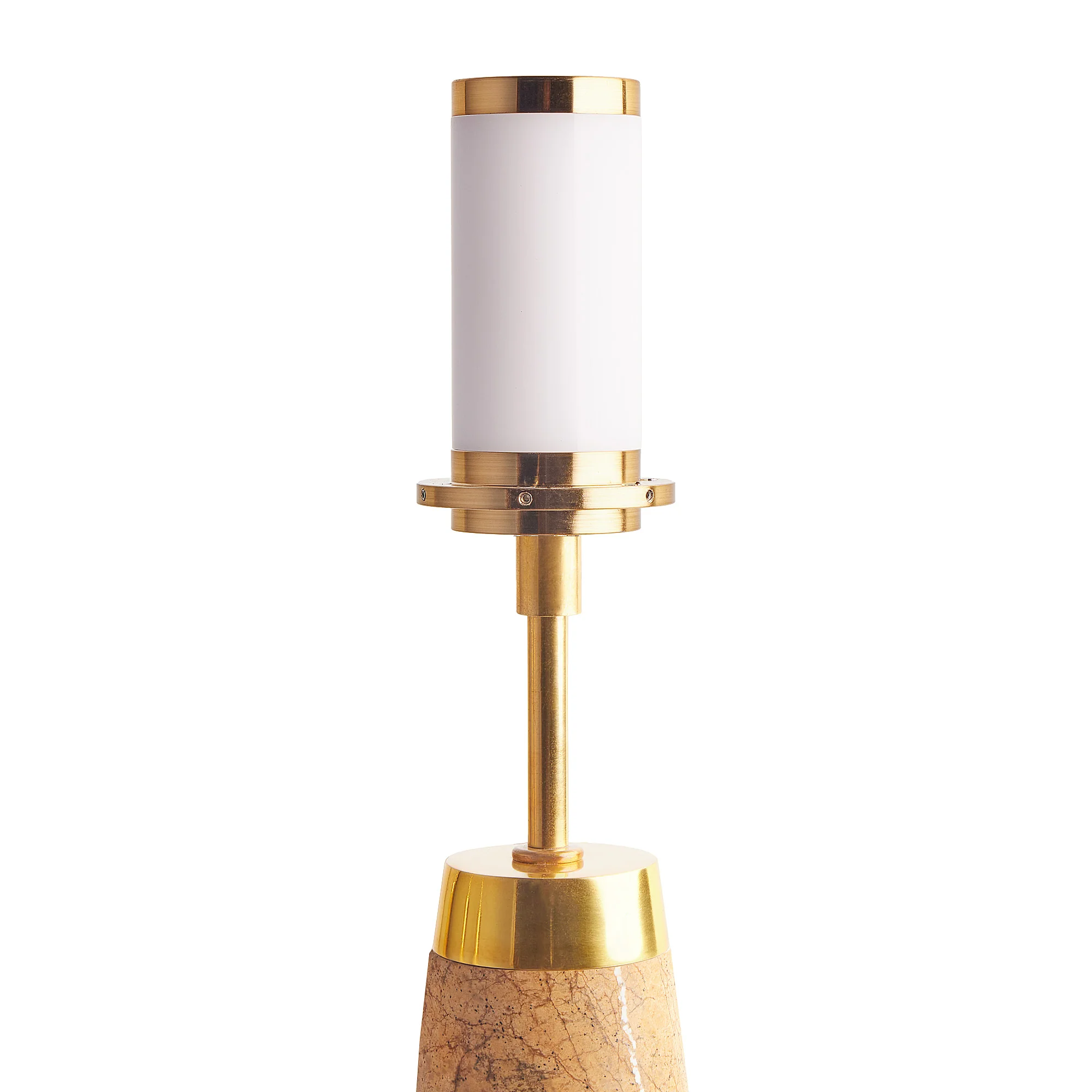 Larger marmaron rechargeable table lamp in brown - Image 5