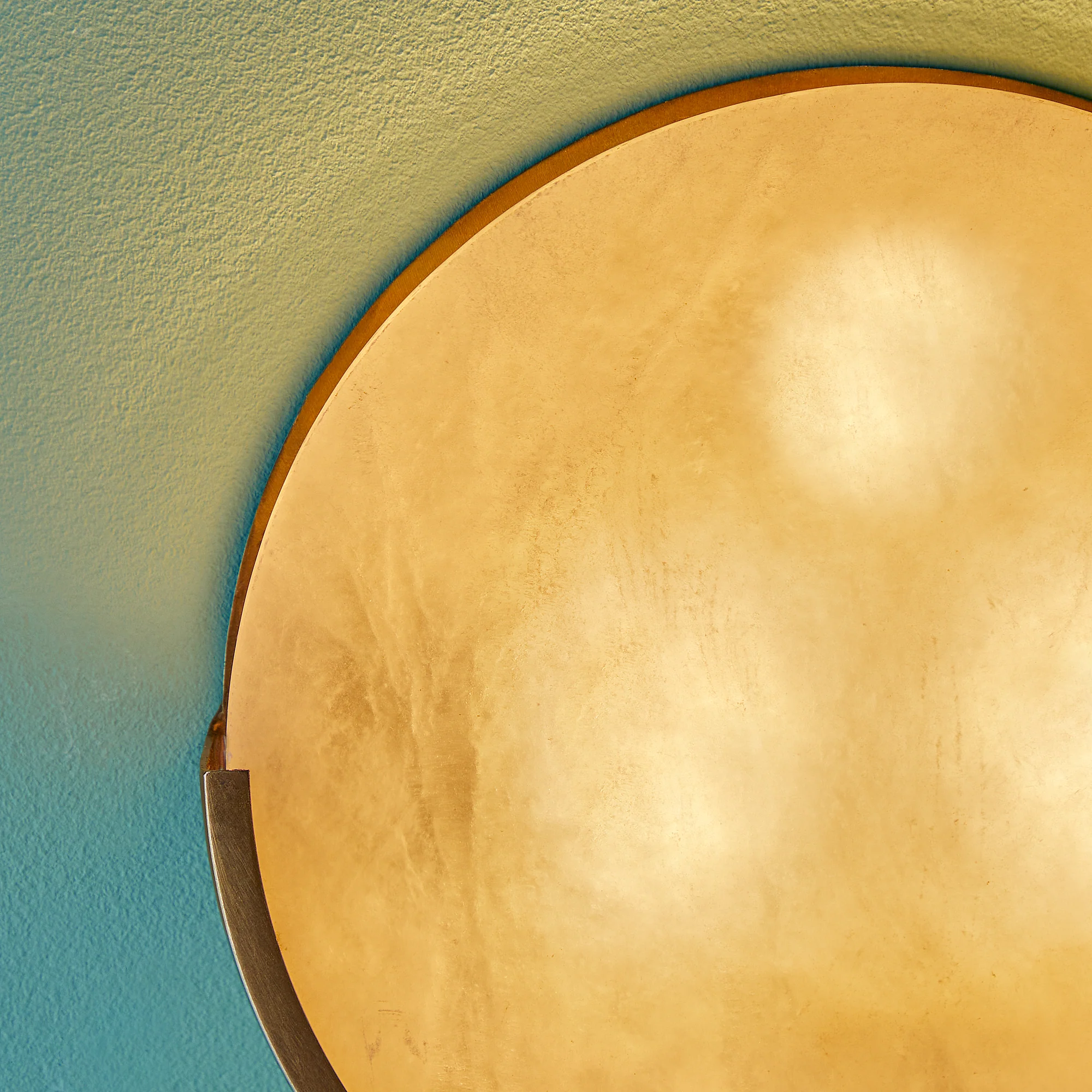 Larger Plato wall light in alabaster and brass - Image 6
