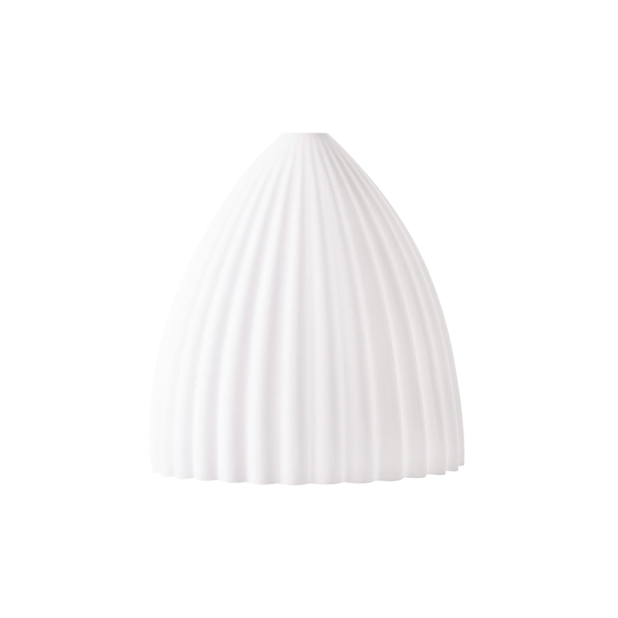 Larger Scallop in opaline glass