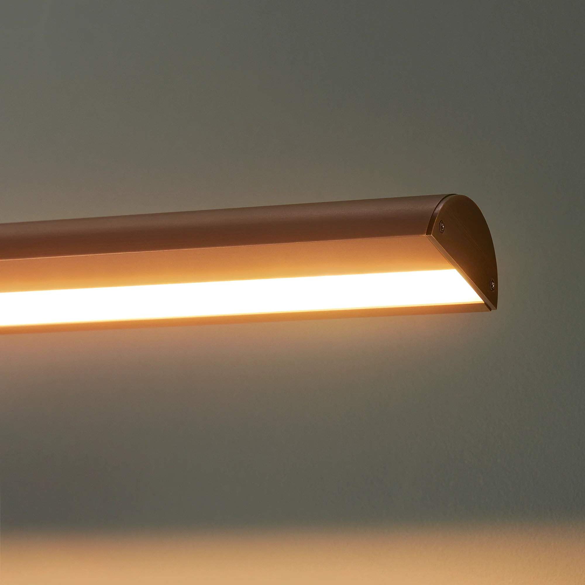 Larger Seurat rechargeable picture light in bronze - Image 9