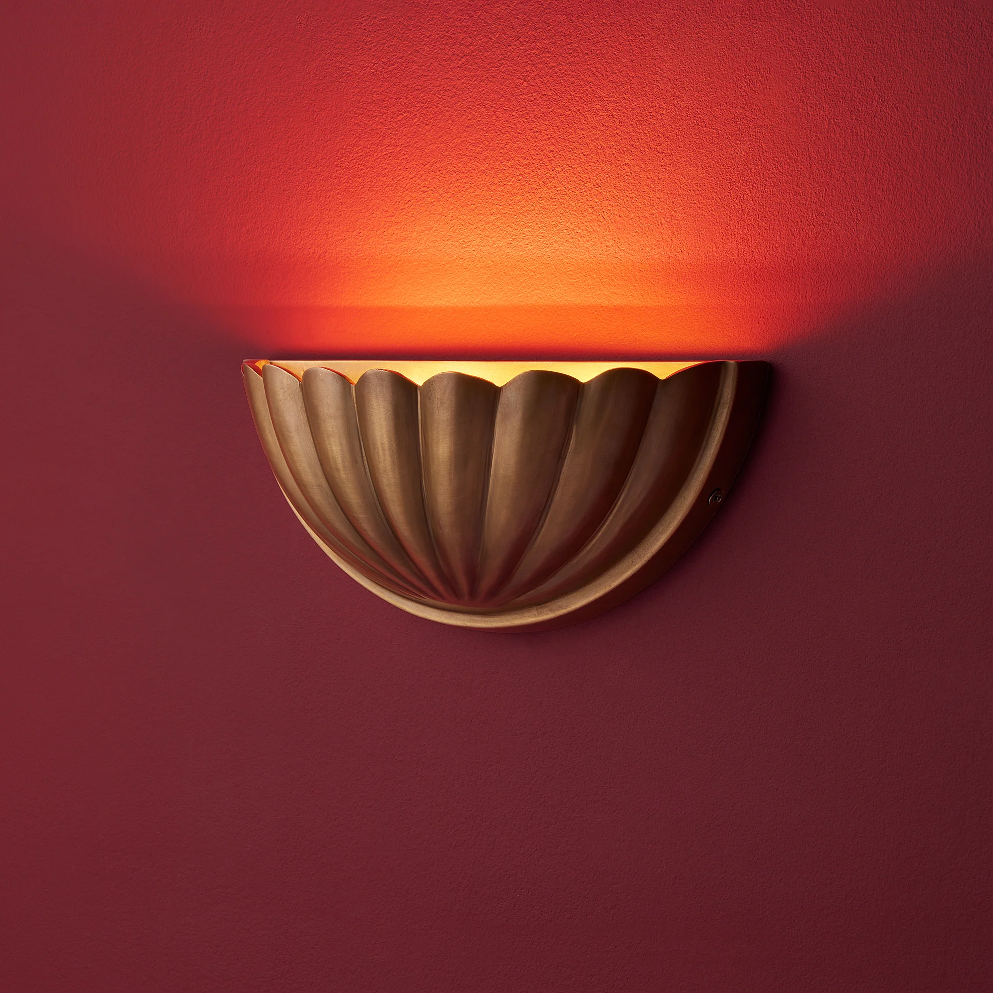 Larger St Jacques wall light in brass - Image 2