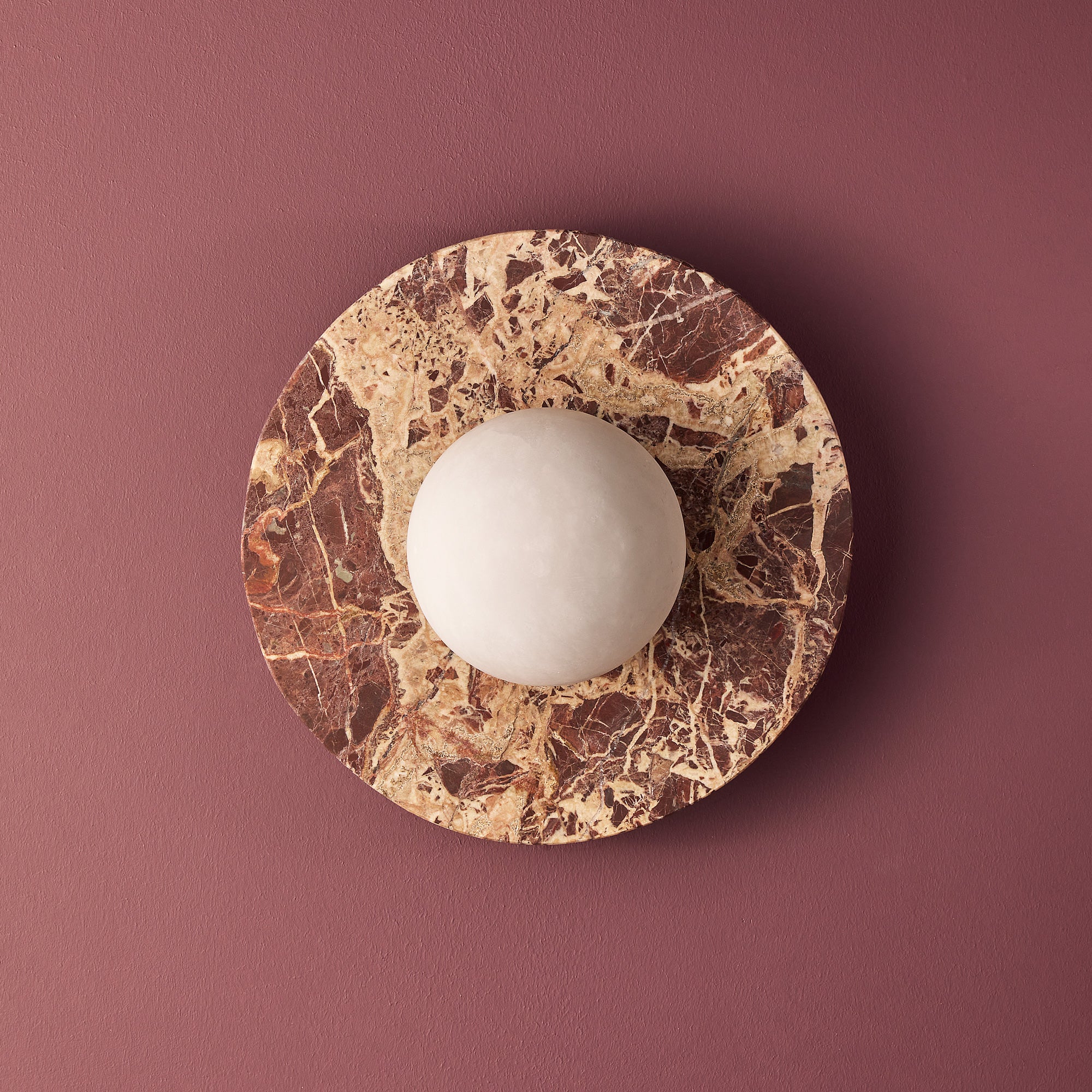 Leela wall light in marble - Image 5
