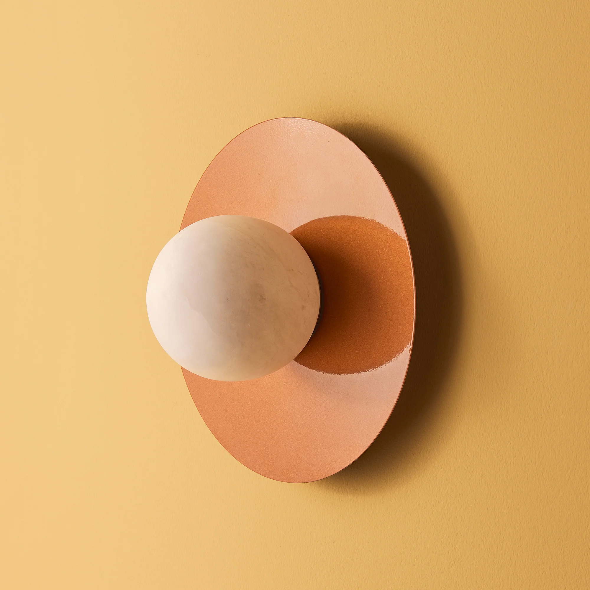 Leela wall light in orange