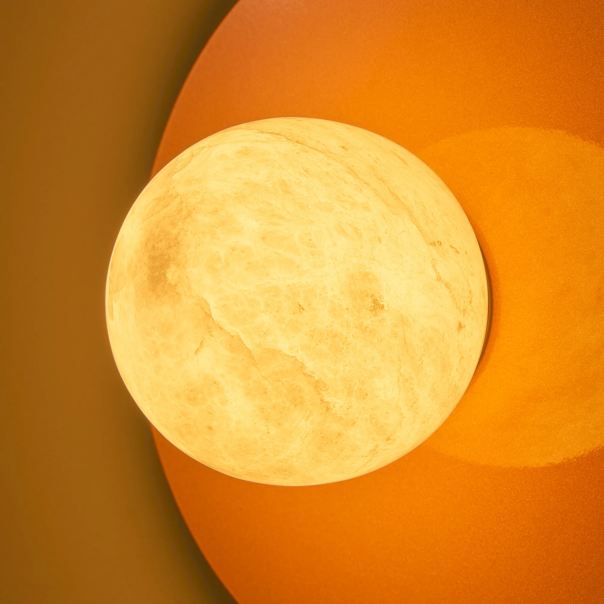 Leela wall light in orange - Image 4