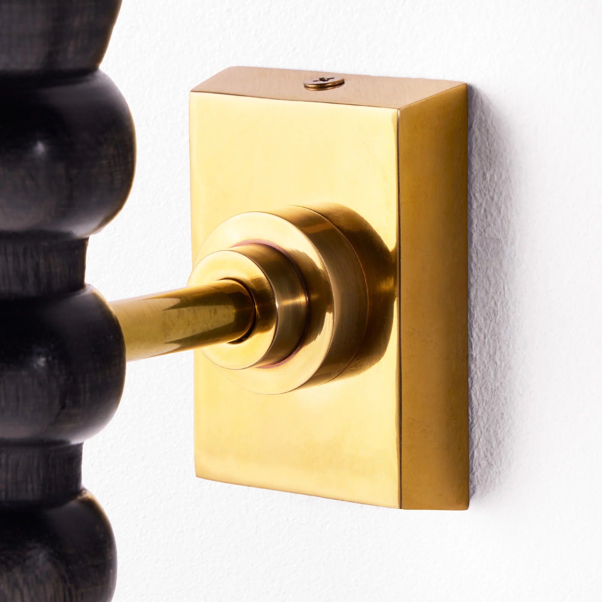 Lillee wall fitting in ebony - Image 4