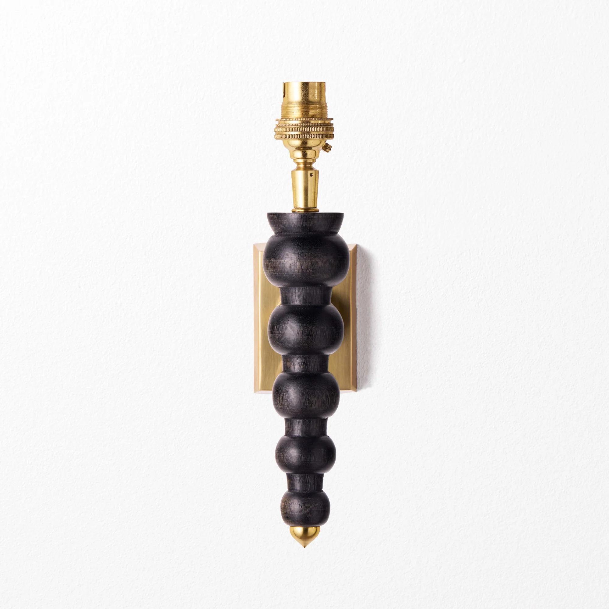Lillee wall fitting in ebony - Image 6