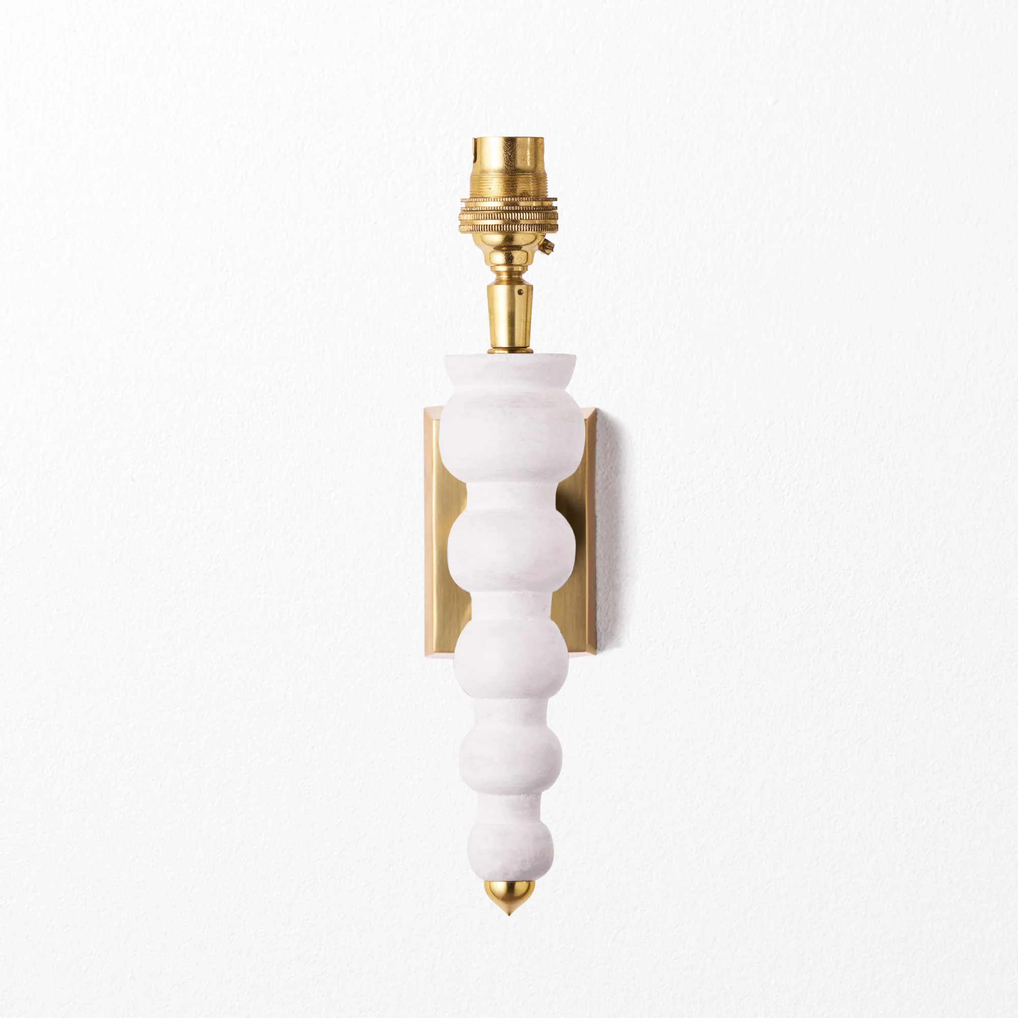 Lillee wall fitting in whitewash - Image 6