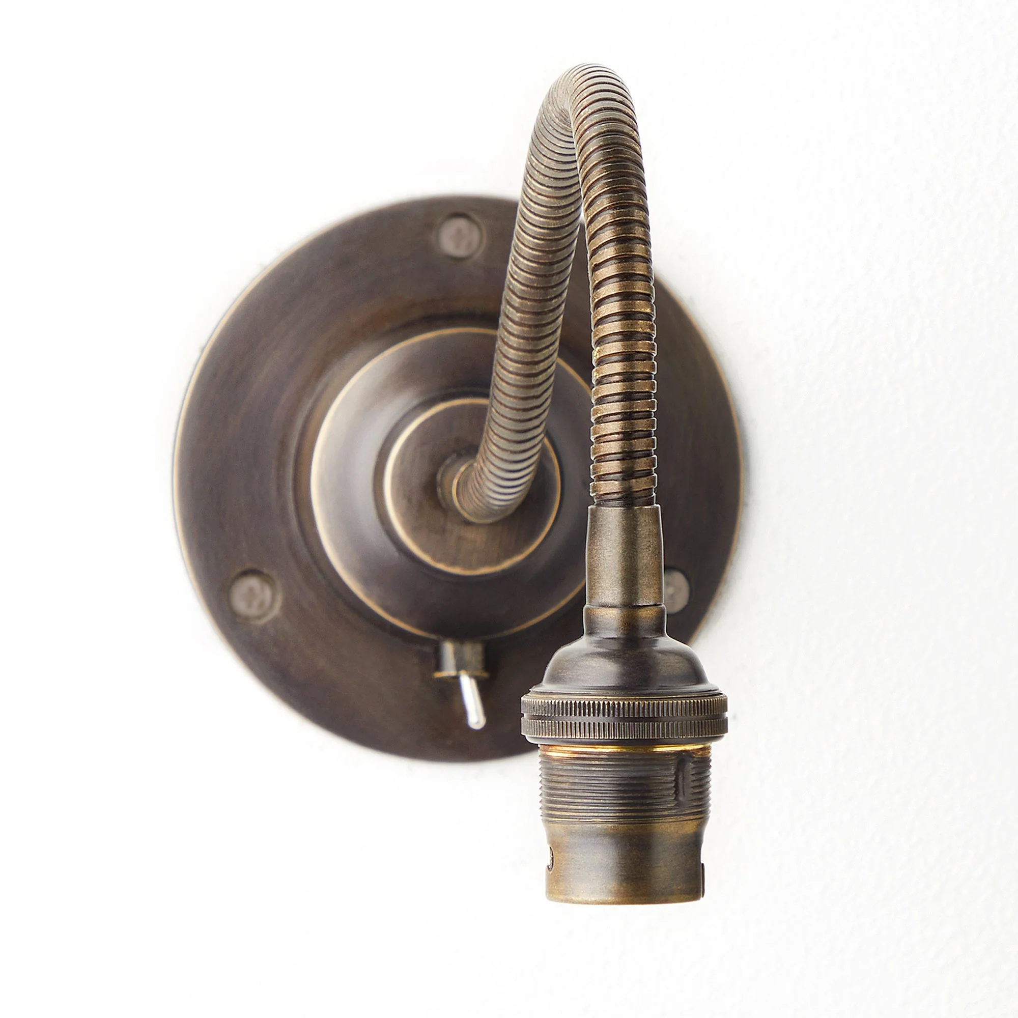 Lissome wall fitting in bronze - Image 3