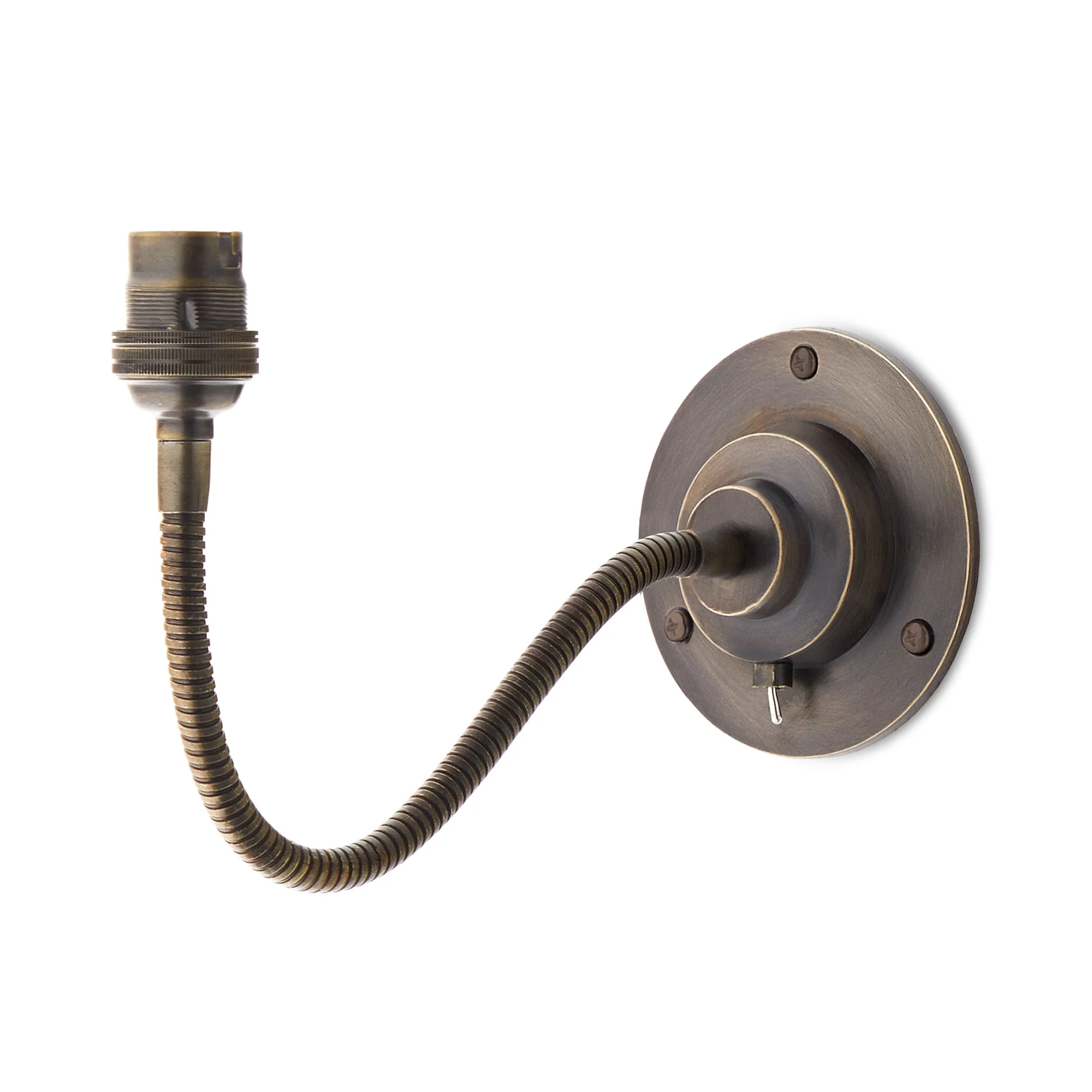 Lissome wall fitting in bronze - Image 4