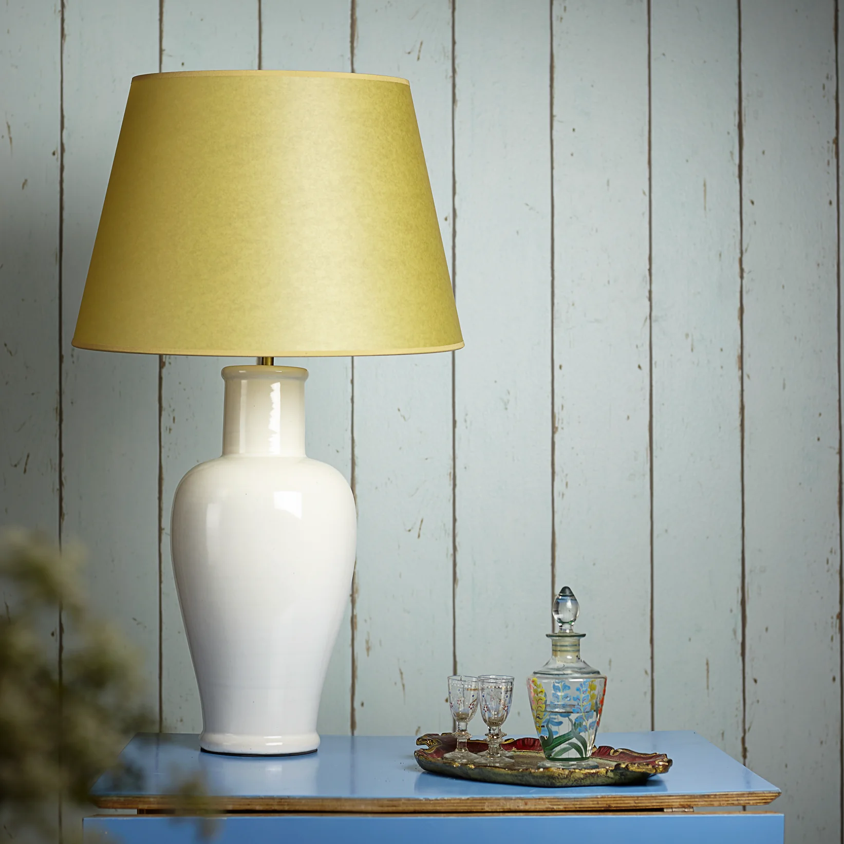 Larger Lolita table lamp in a stone glaze - Image 6