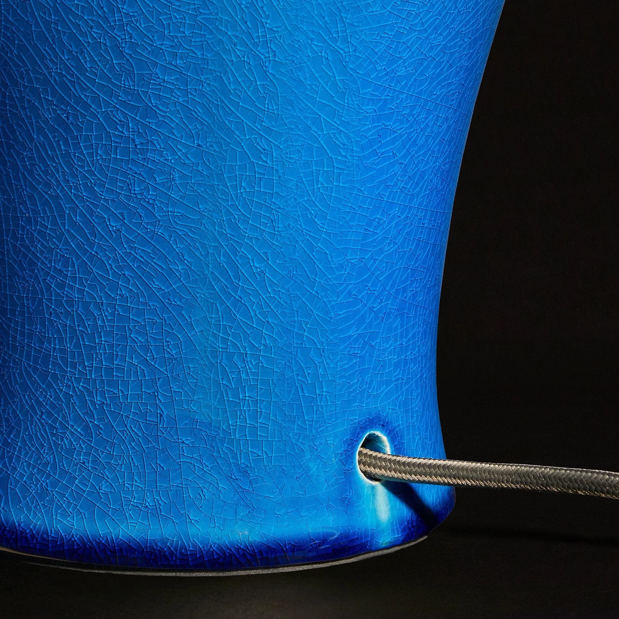 Larger Lolita table lamp in a turquoise glaze - Image 3
