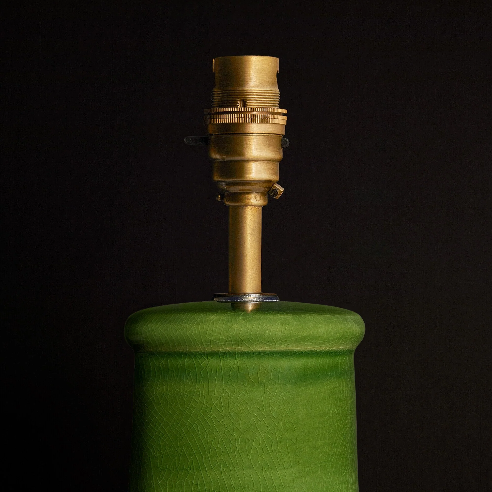 Larger Lolita table lamp in an emerald glaze - Image 5