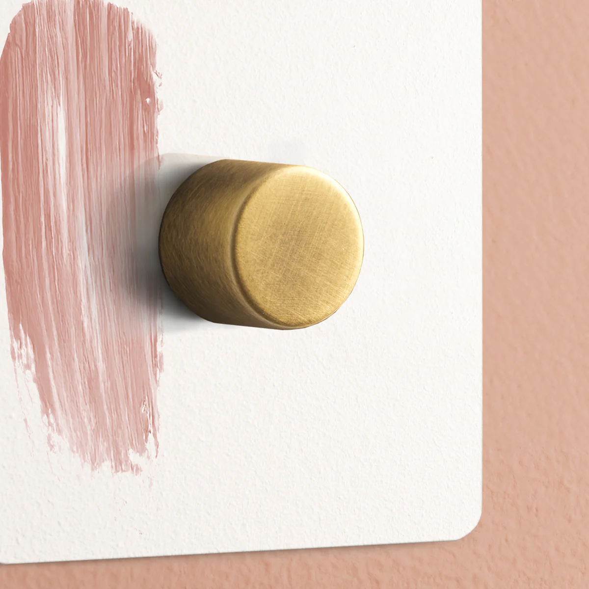 Lucian one gang dimmer switch in a paintable finish - Image 3