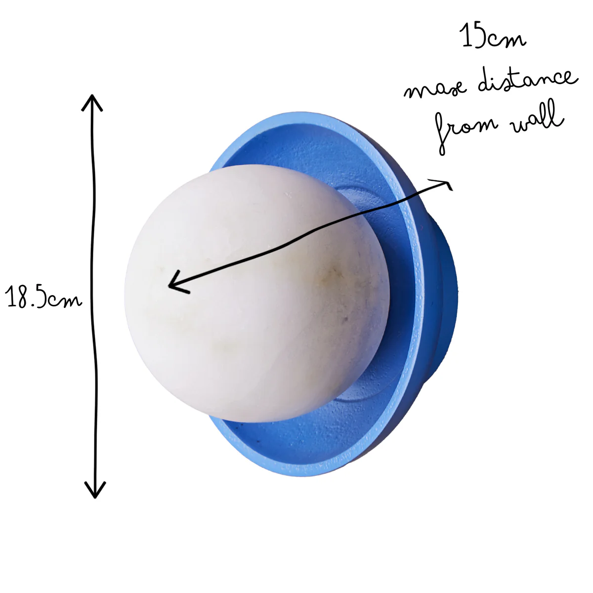 Luna wall light in klein blue by Matthew Williamson - Image 11