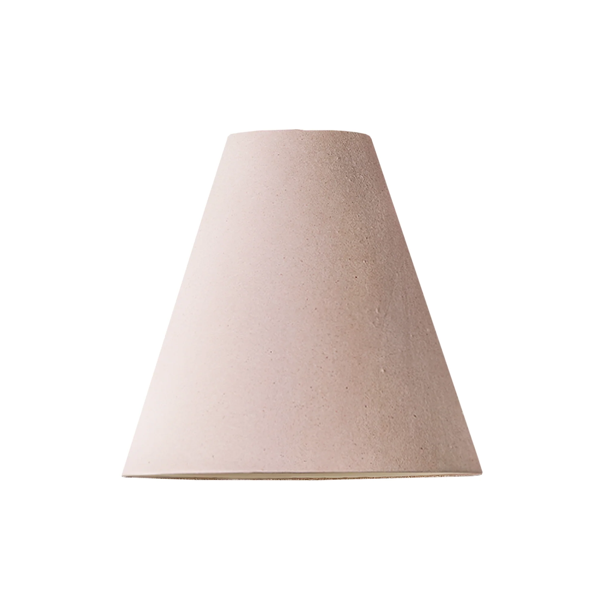 Lutine pendant shade in Parsnip hand made parchment