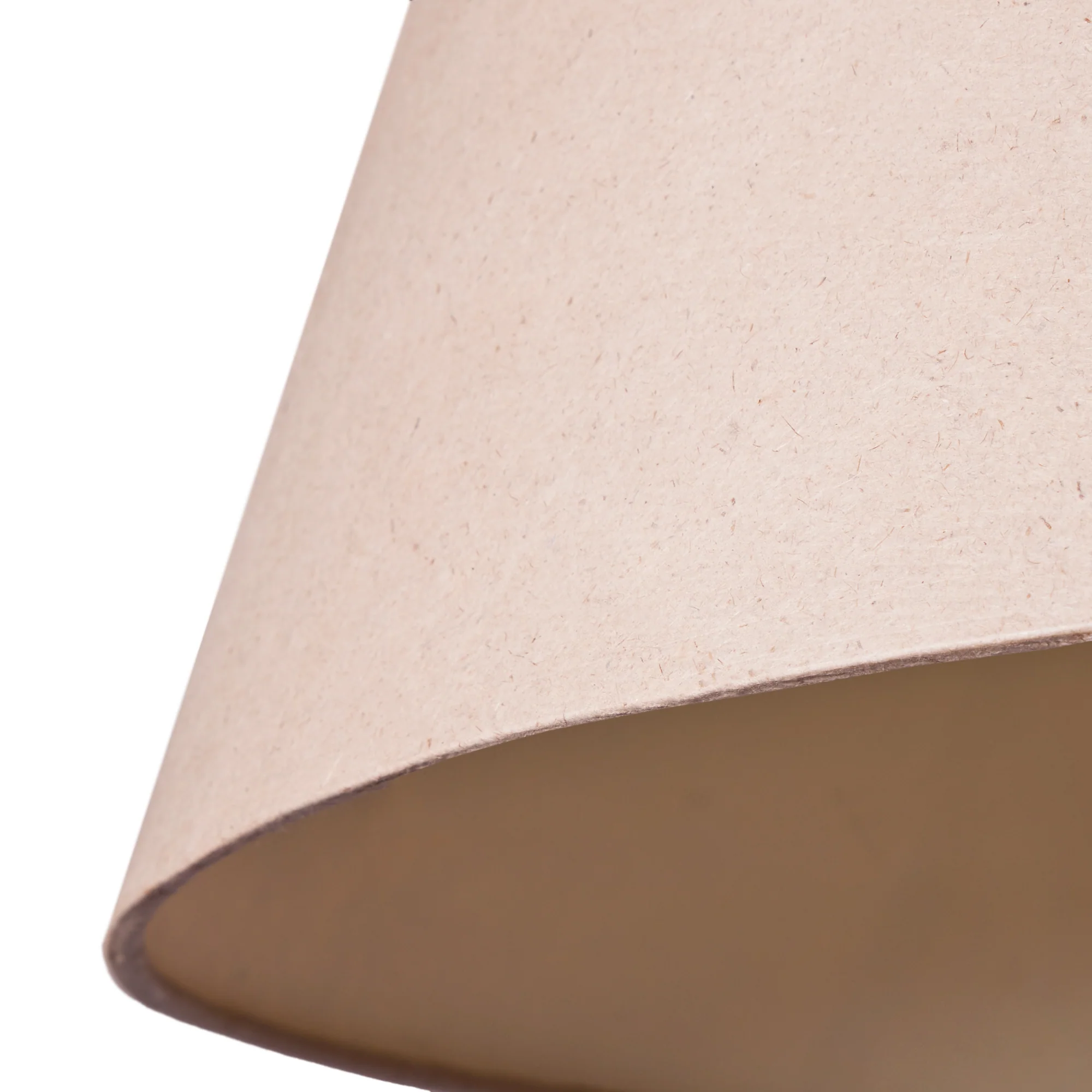 Lutine pendant shade in Parsnip hand made parchment - Image 6