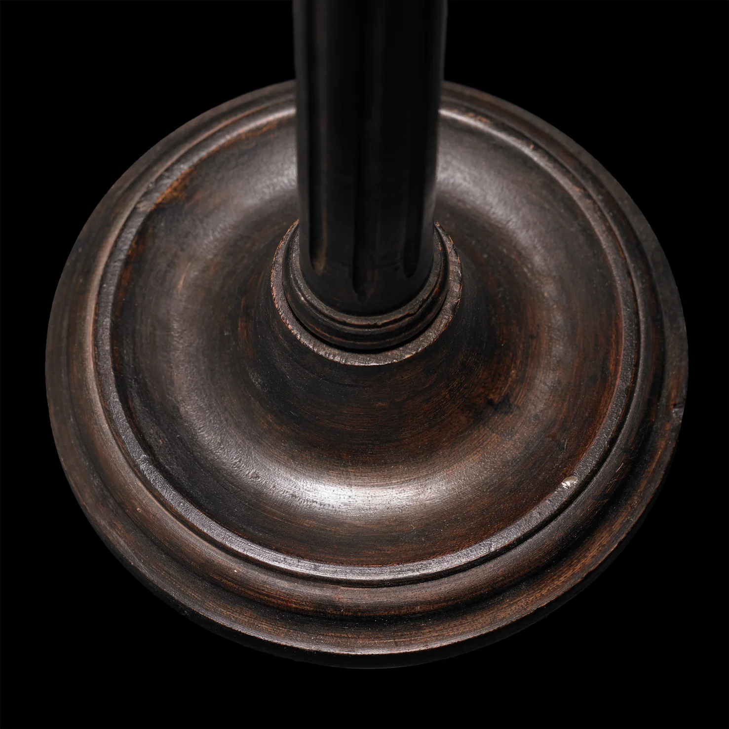 Luty table lamp in mahogany - Image 6