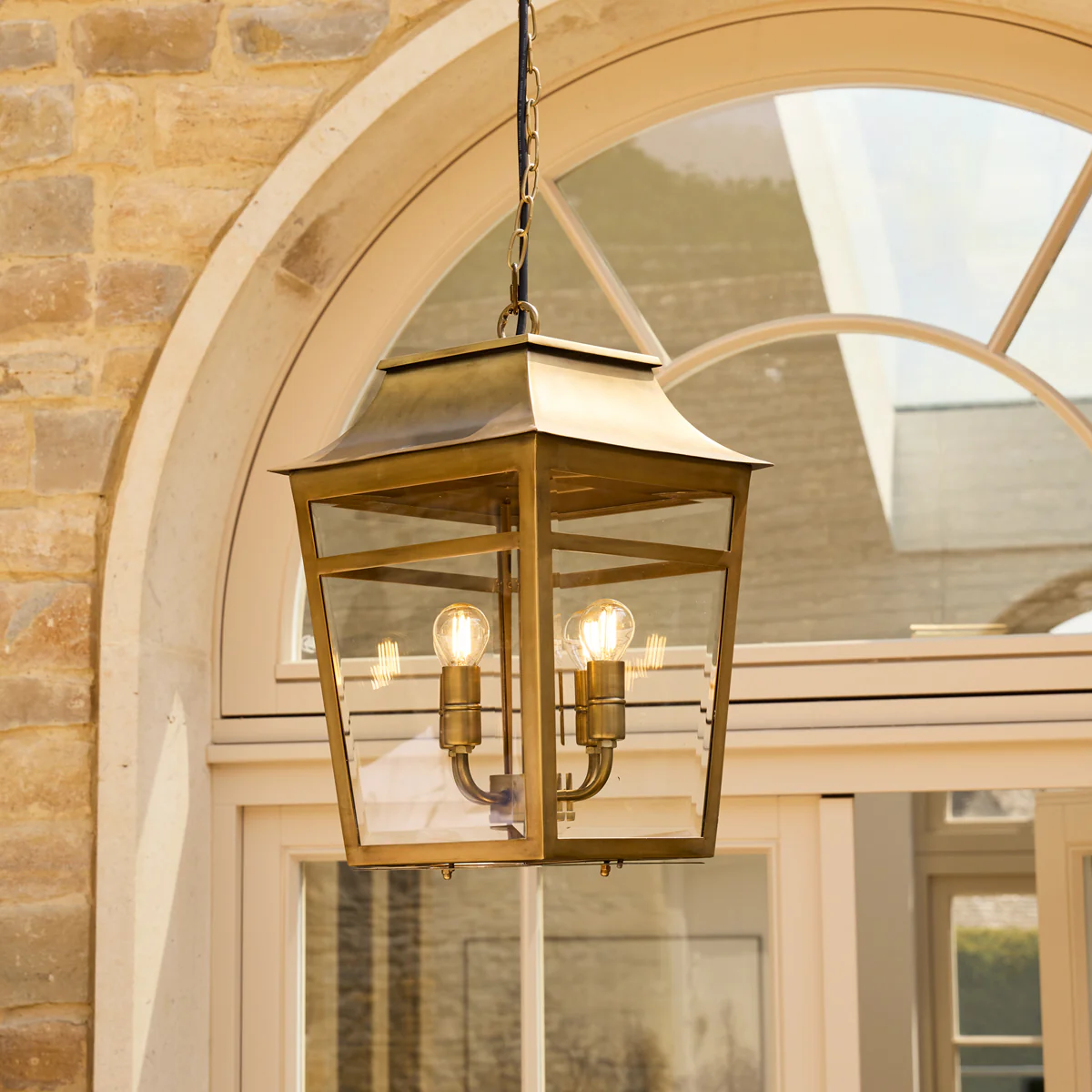 Majorelle ip44 pendant in Brass - Image 14