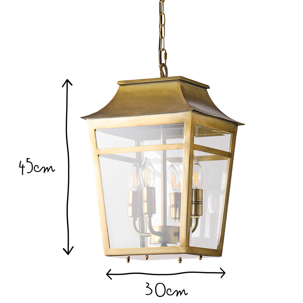 Majorelle ip44 pendant in Brass - Image 15