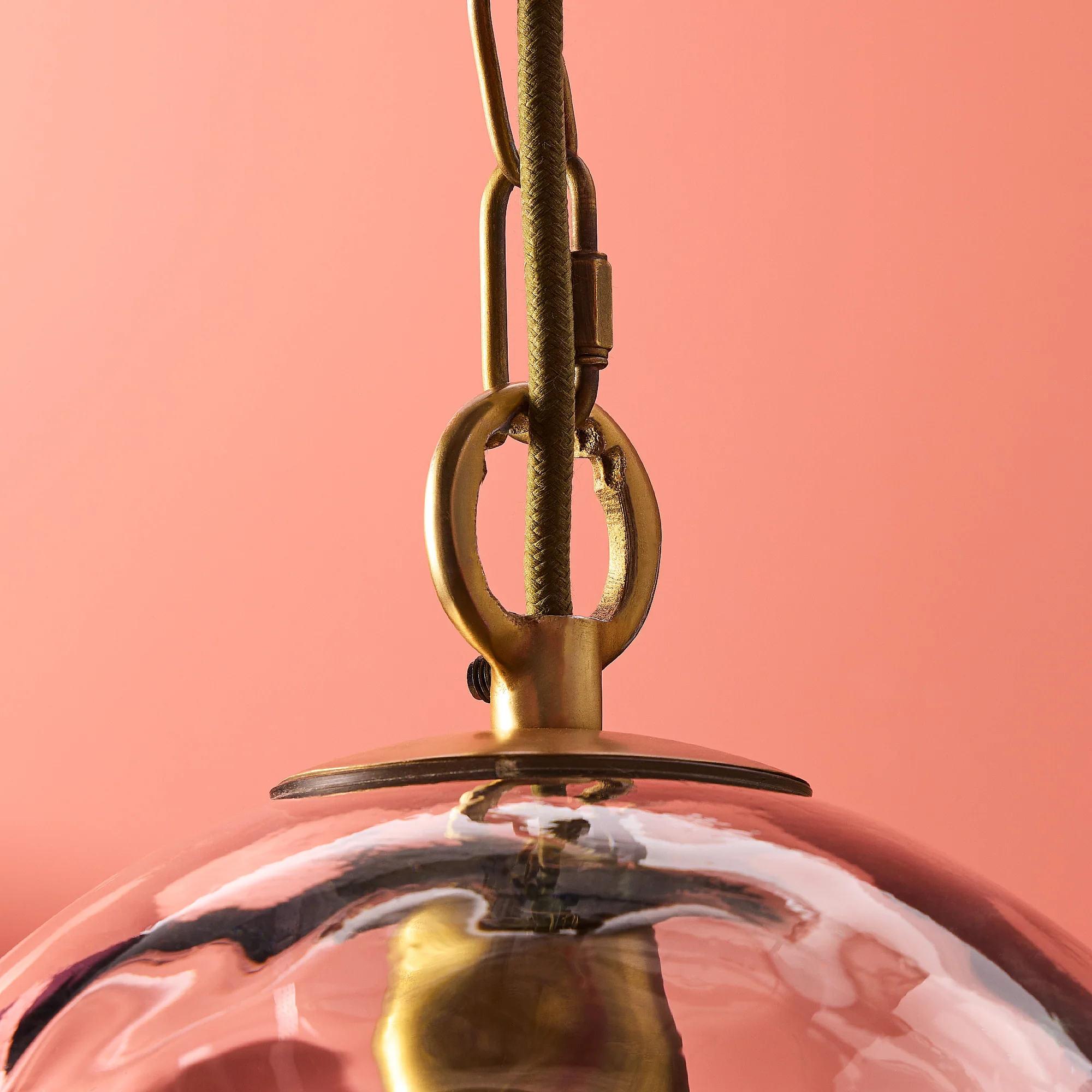 Mars pendant in clear glass - Image 5