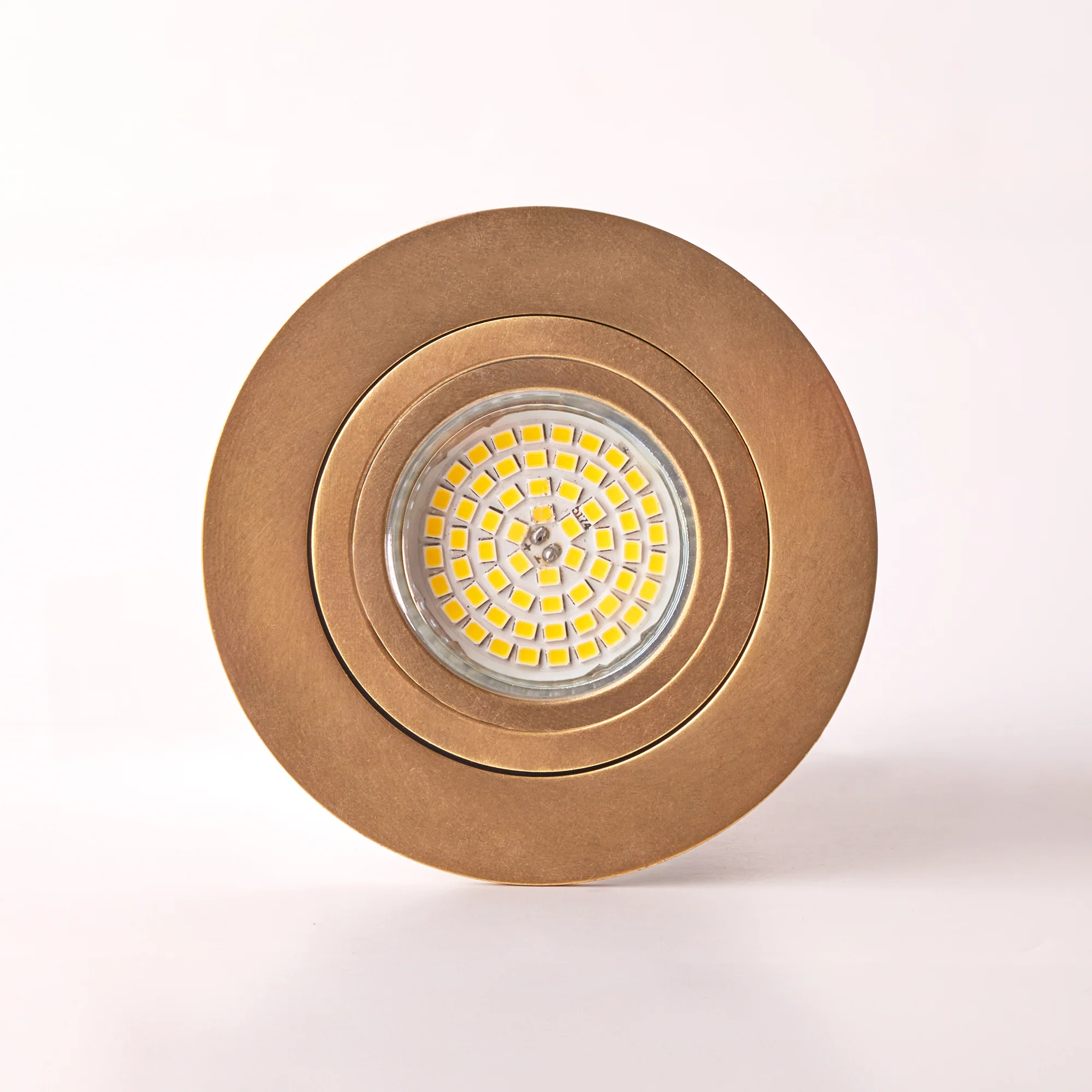 Maz recessed spotlight in brass - Image 2