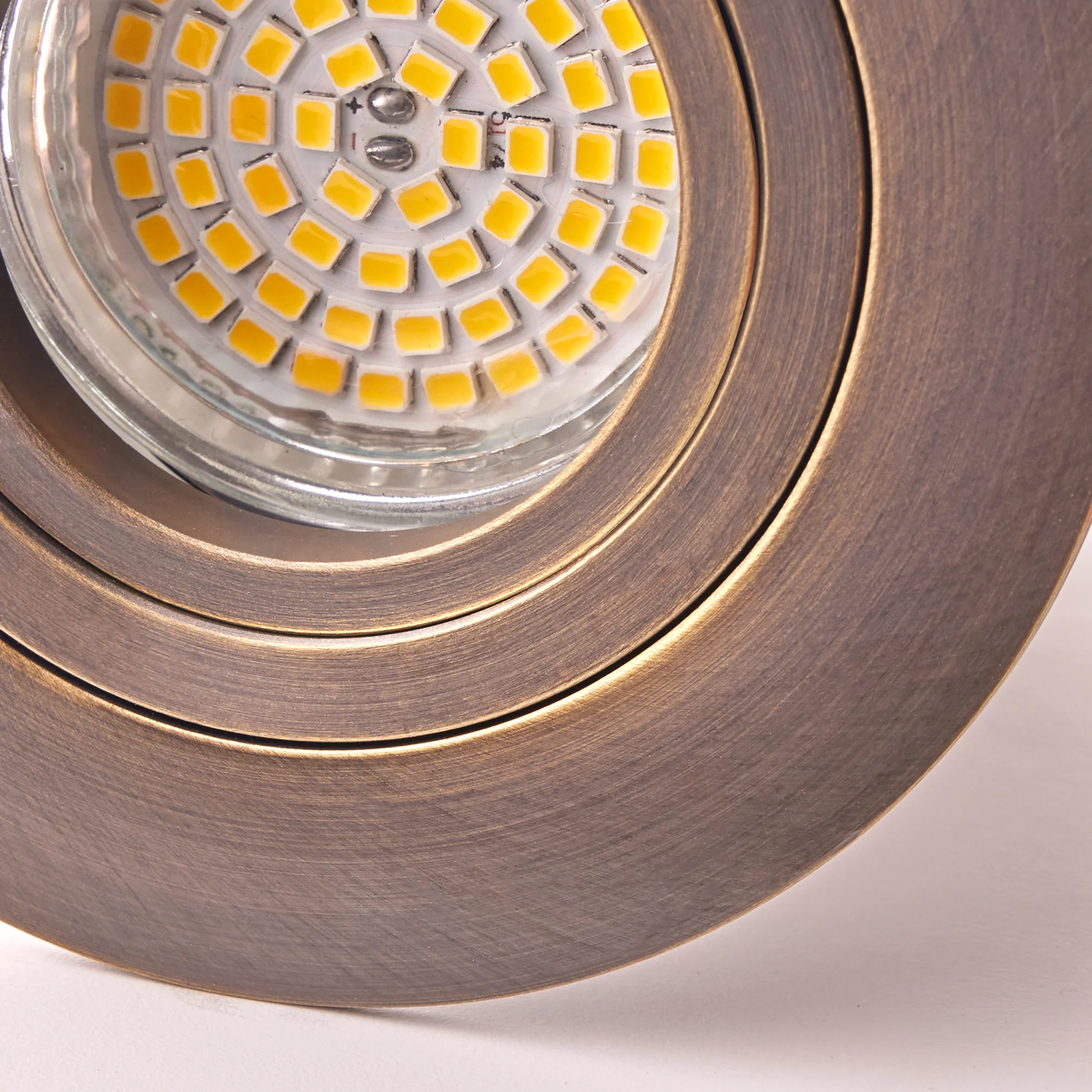 Maz recessed spotlight in bronze - Image 3