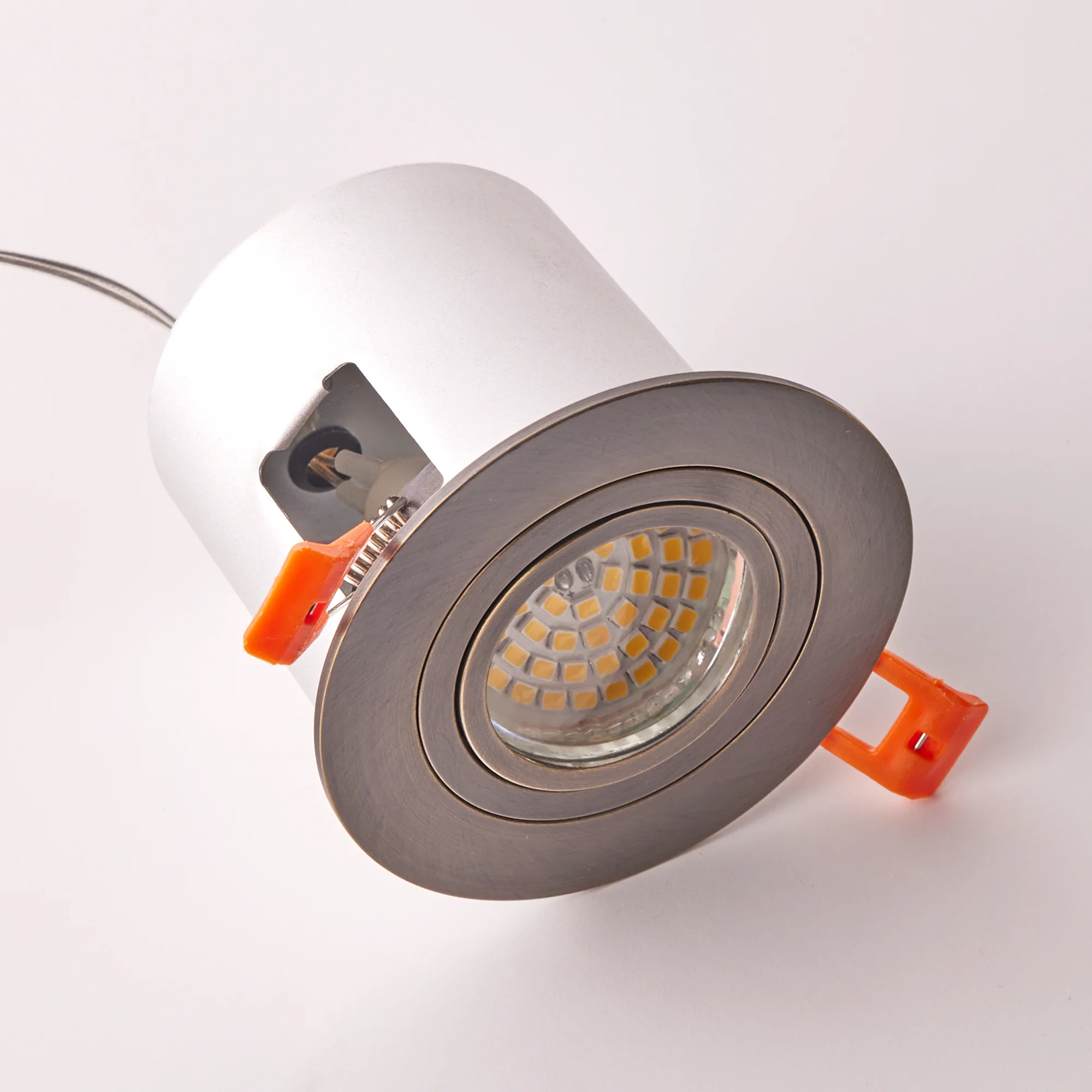 Maz recessed spotlight in bronze - Image 4