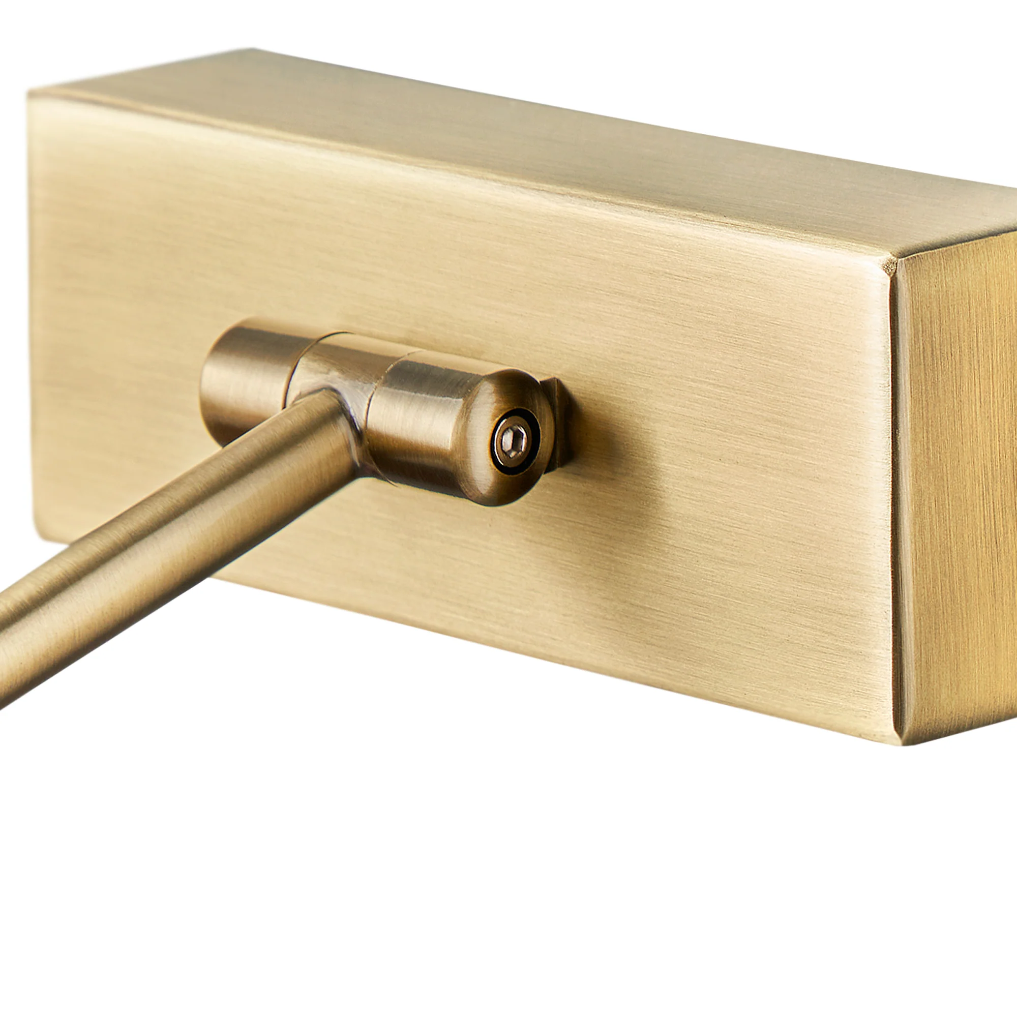 Medium Milton picture light in brass - Image 11