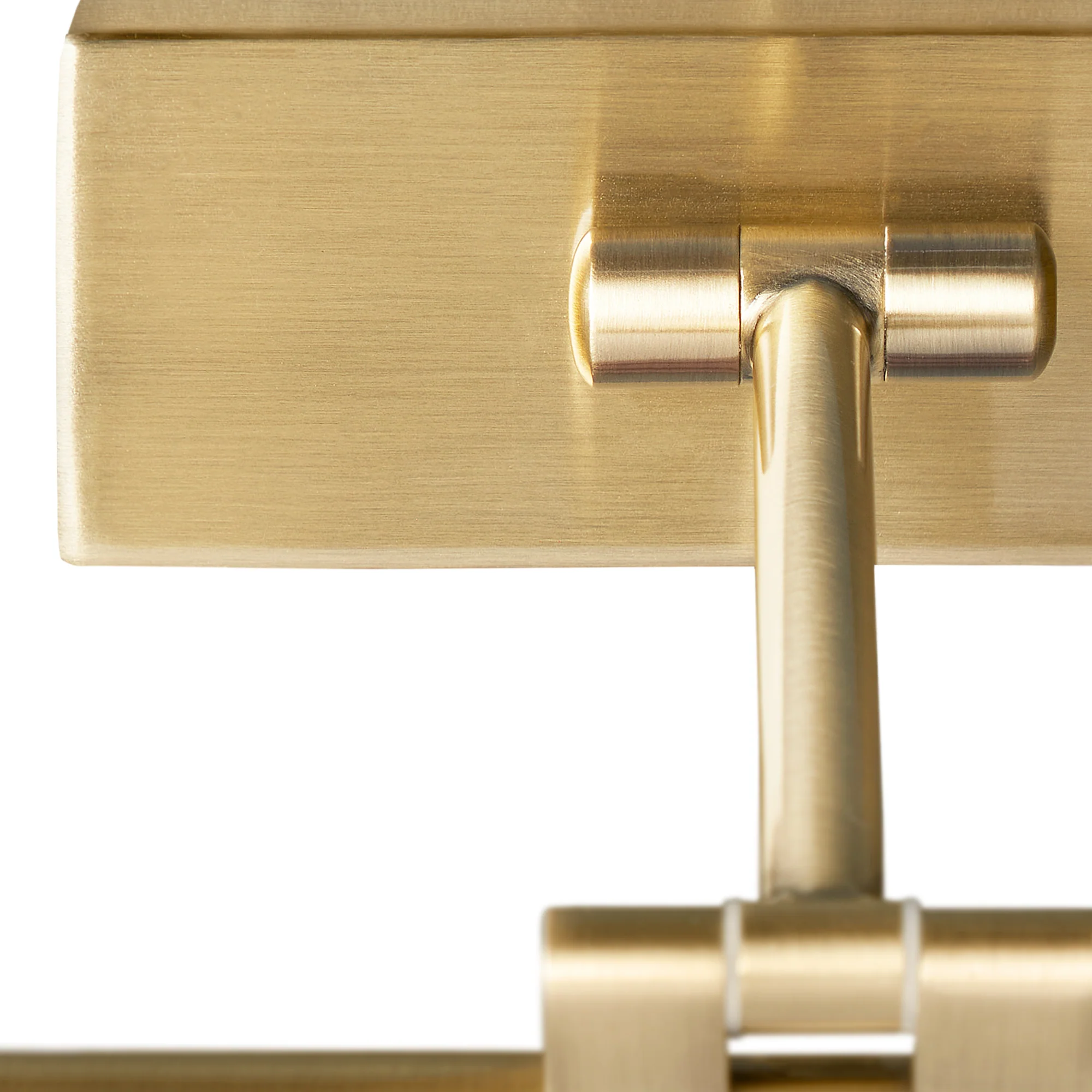 Medium Milton picture light in brass - Image 6
