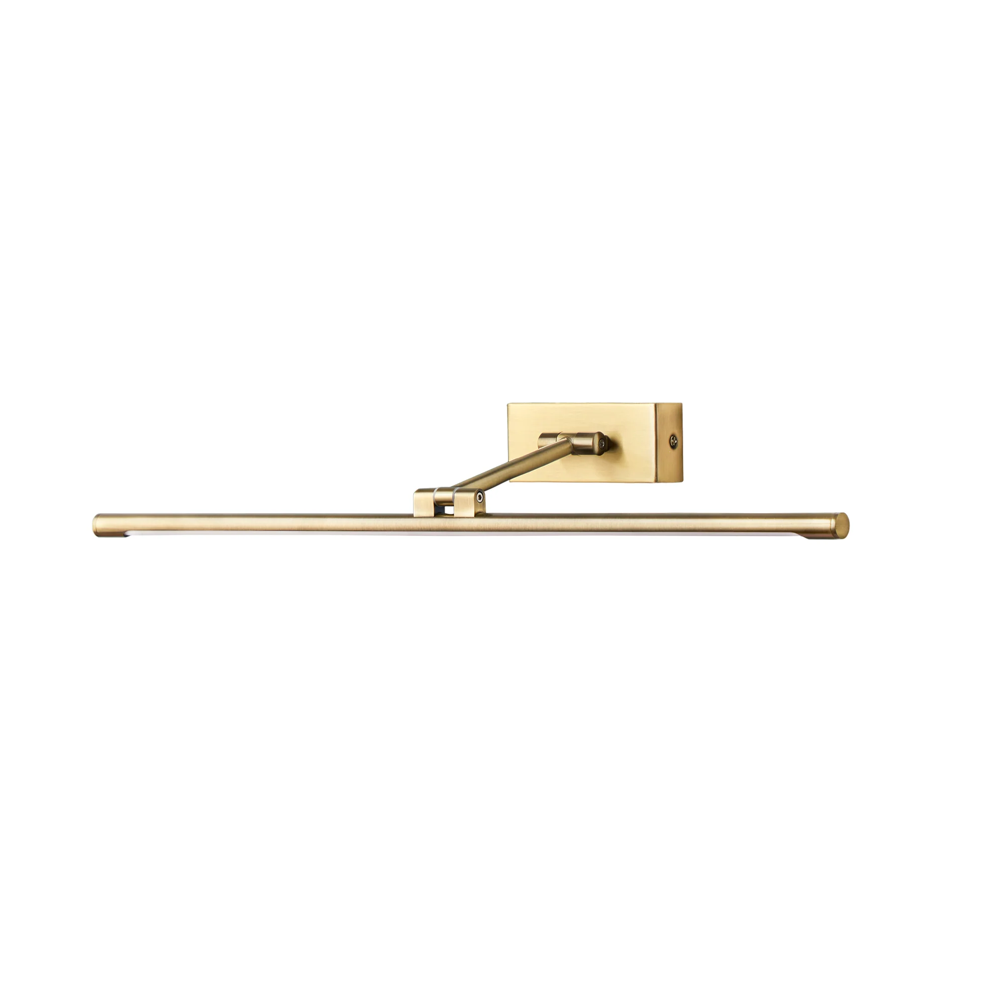 Medium Milton picture light in brass - Image 7