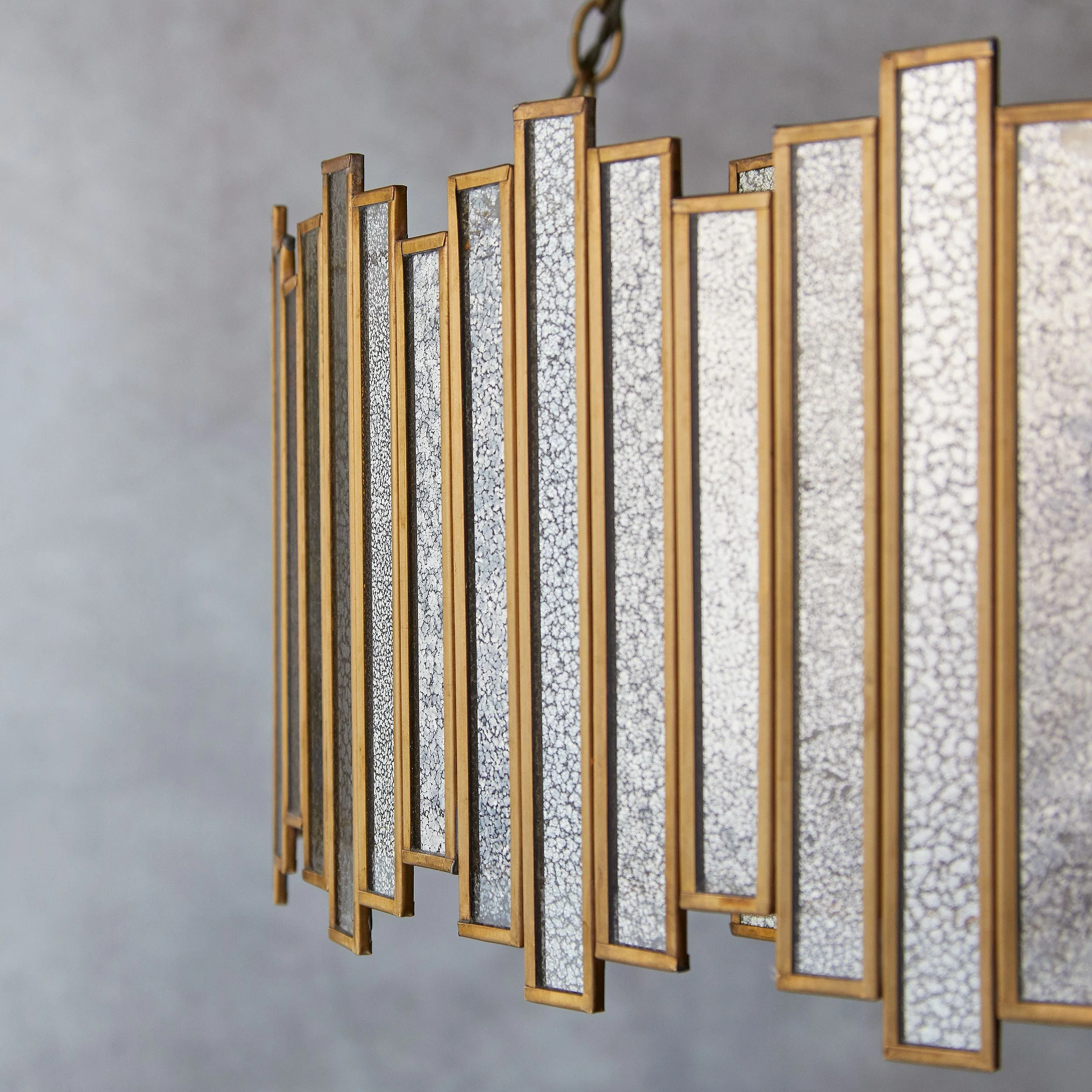 Melvillous Chandelier in mercurised glass - Image 9