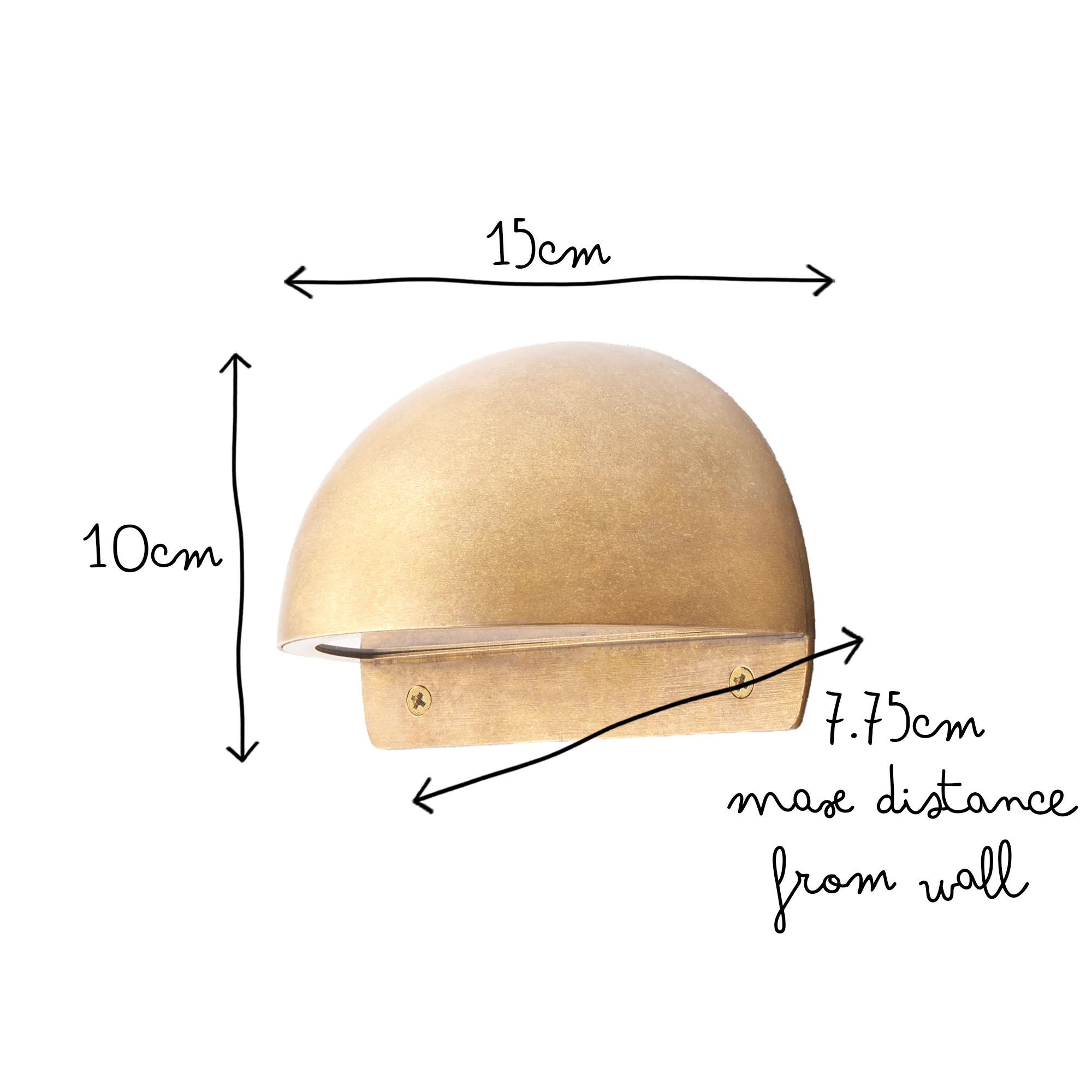 Mighty Mousehole IP65 in solid brass - Image 9