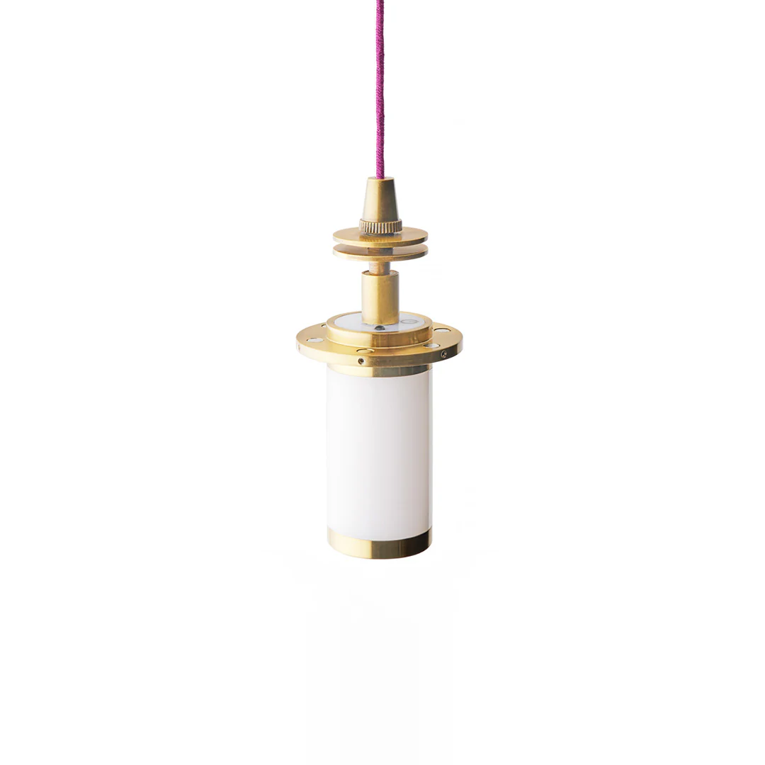 Mini elbow rechargeable pendant kit in antique brass - Image 6