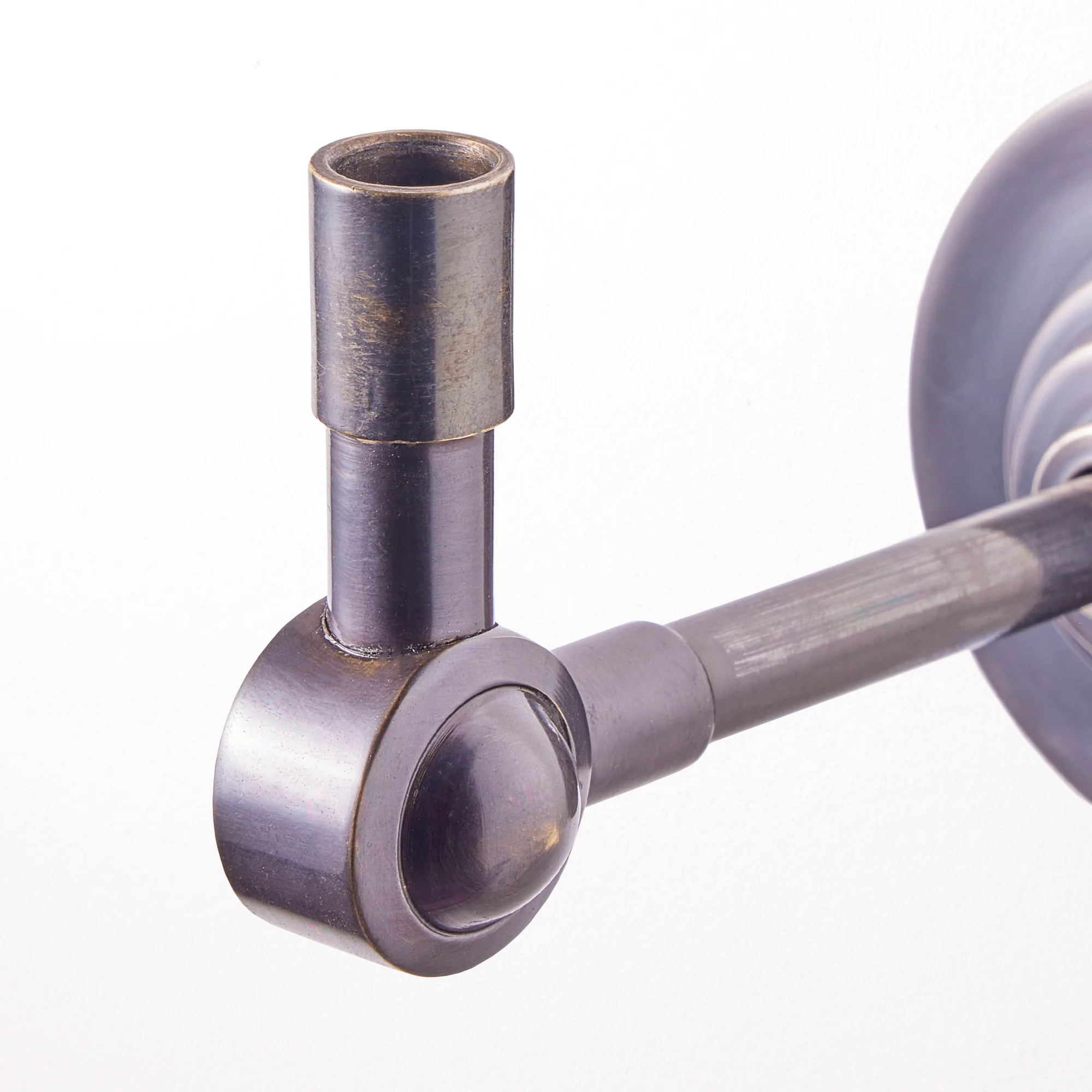 Mini Elbow rechargeable wall fitting in bronze - Image 4