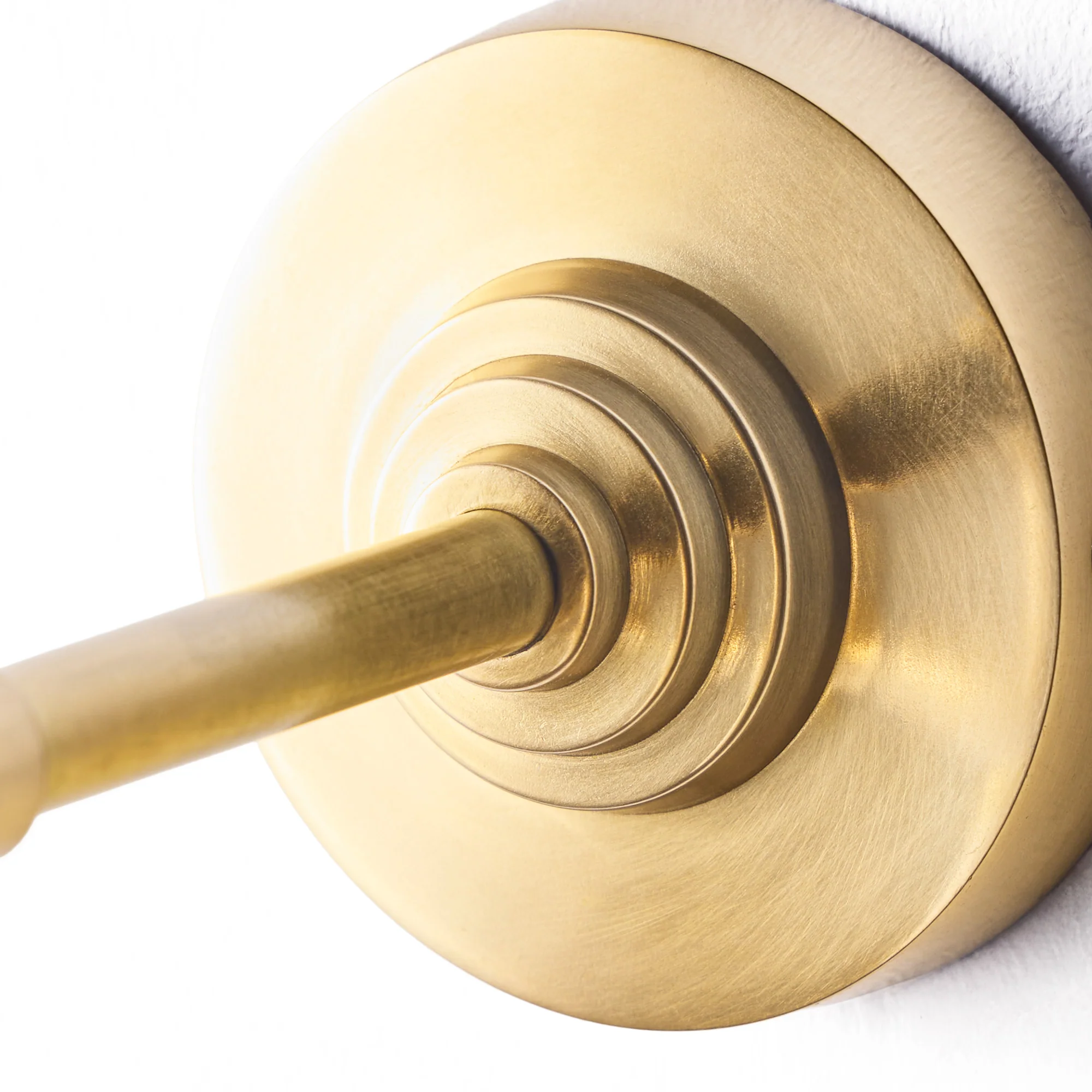 Mini elbow wall fitting IP44 in antique brass - Image 6