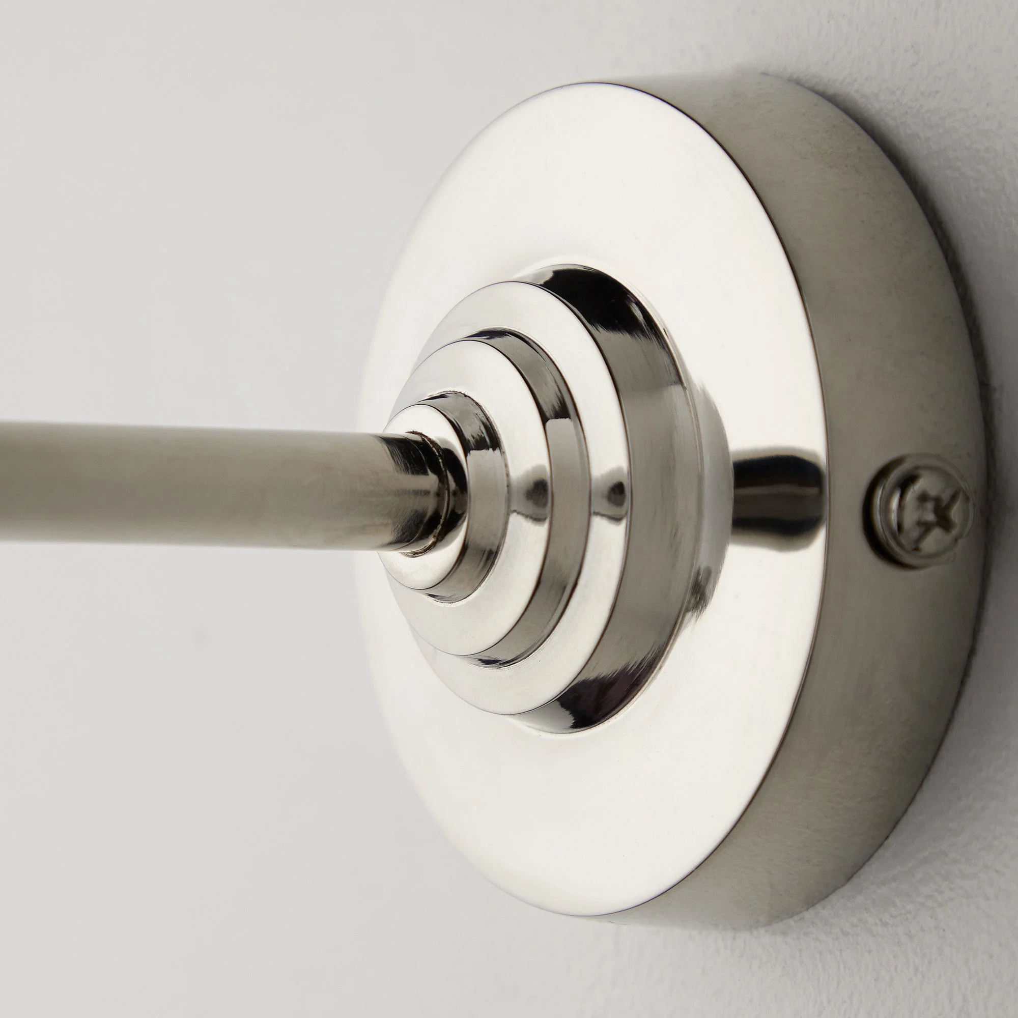Mini elbow wall fitting IP44 in chrome - Image 3