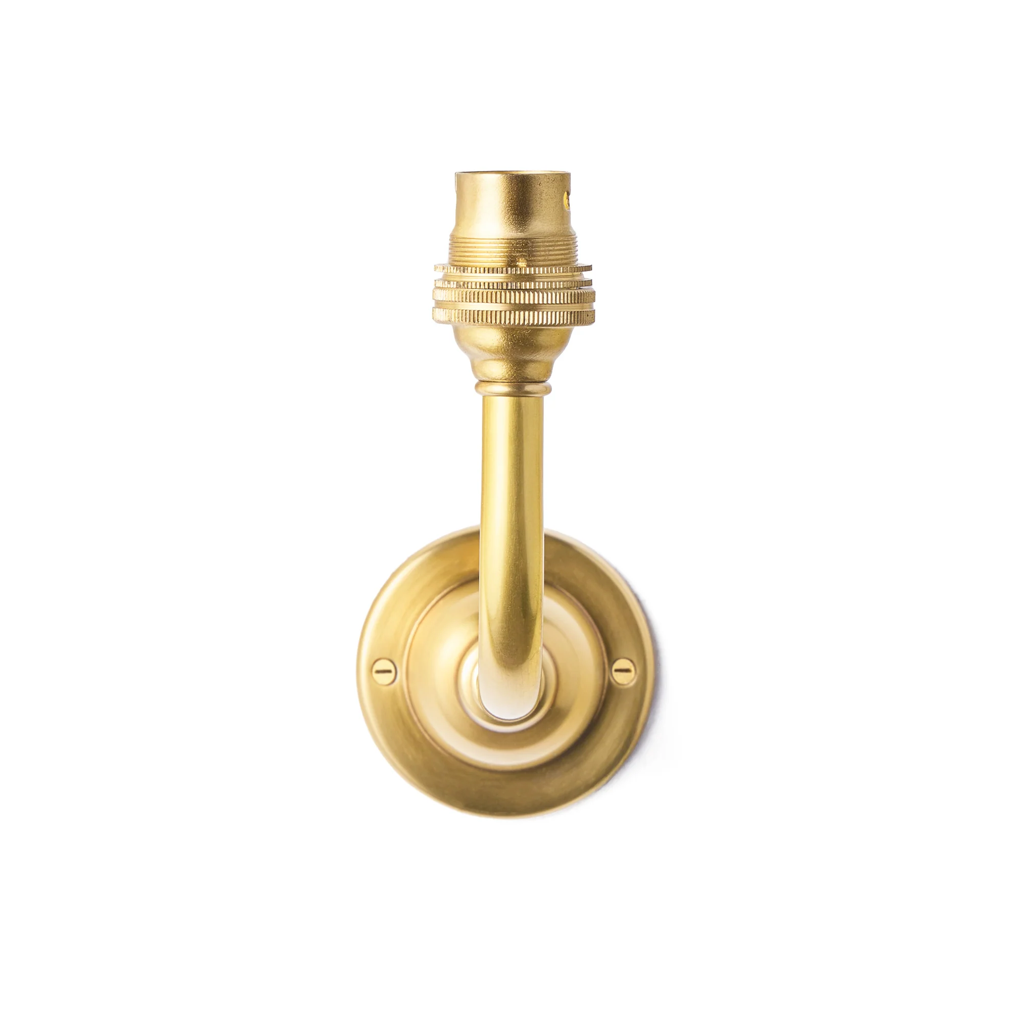 Minnow wall fitting in antique brass - Image 2